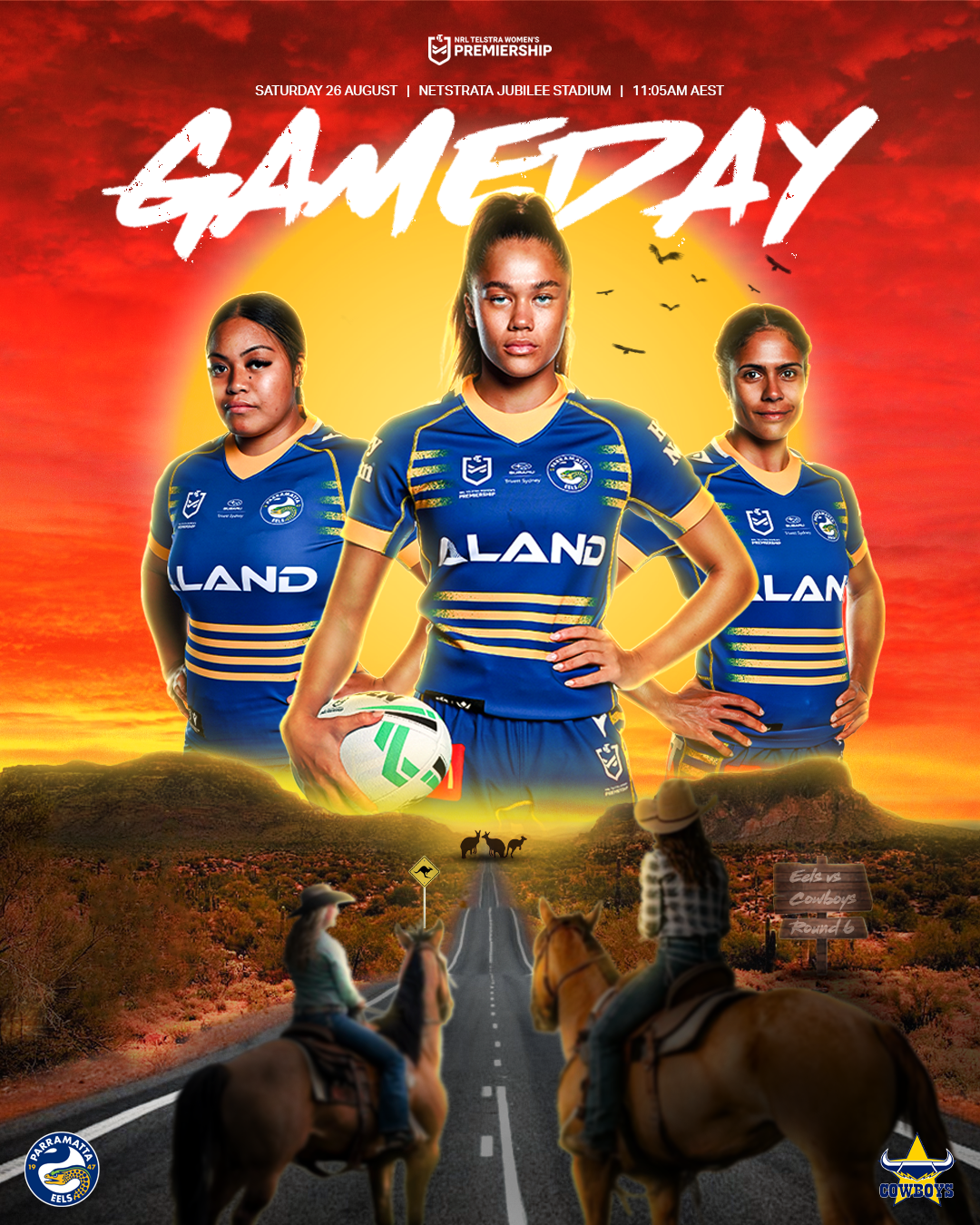 ROUND 6 | EELS v COWBOYS