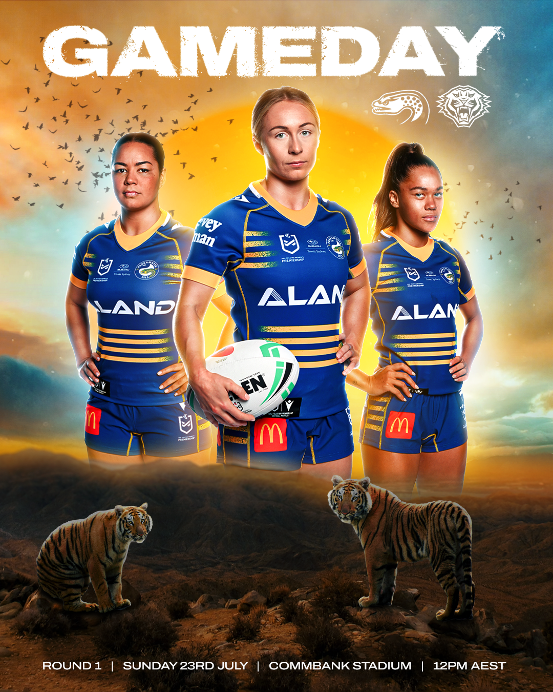 ROUND 1 v TIGERS