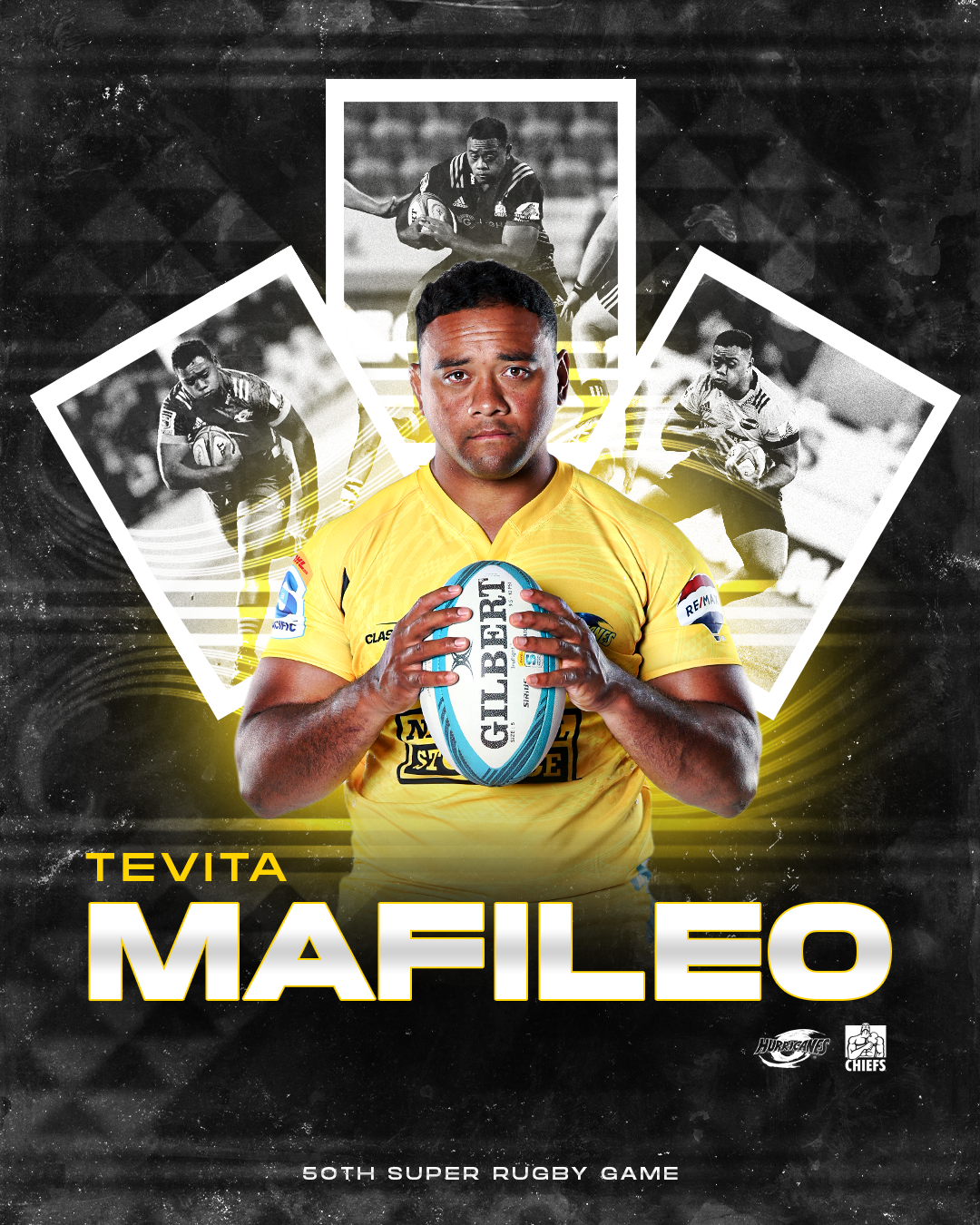 Tevita Mafileo 50th Super Rugby Game