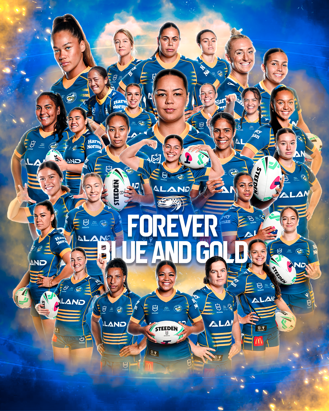 FOREVER BLUE & GOLD