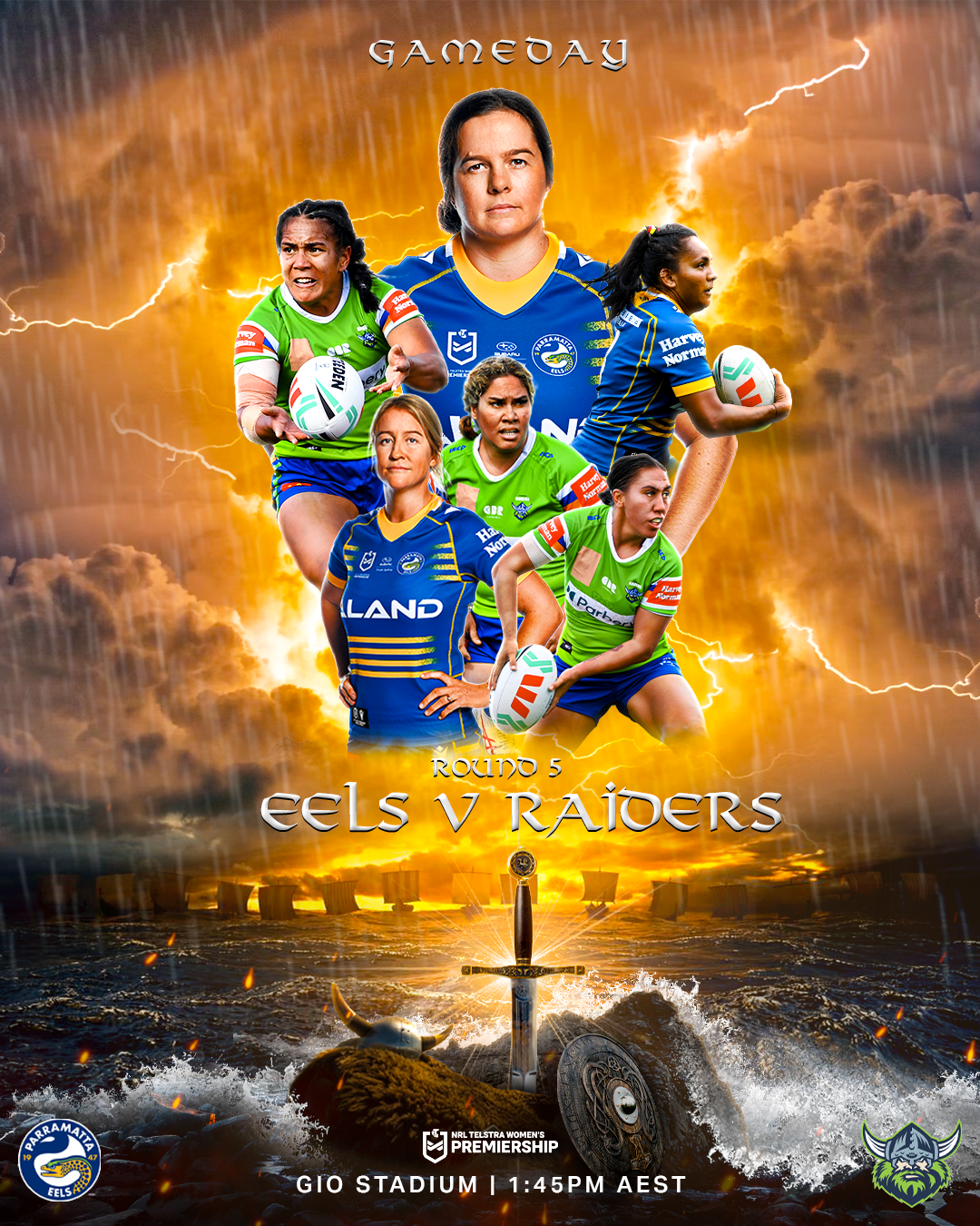 ROUND 5 | EELS v RAIDERS