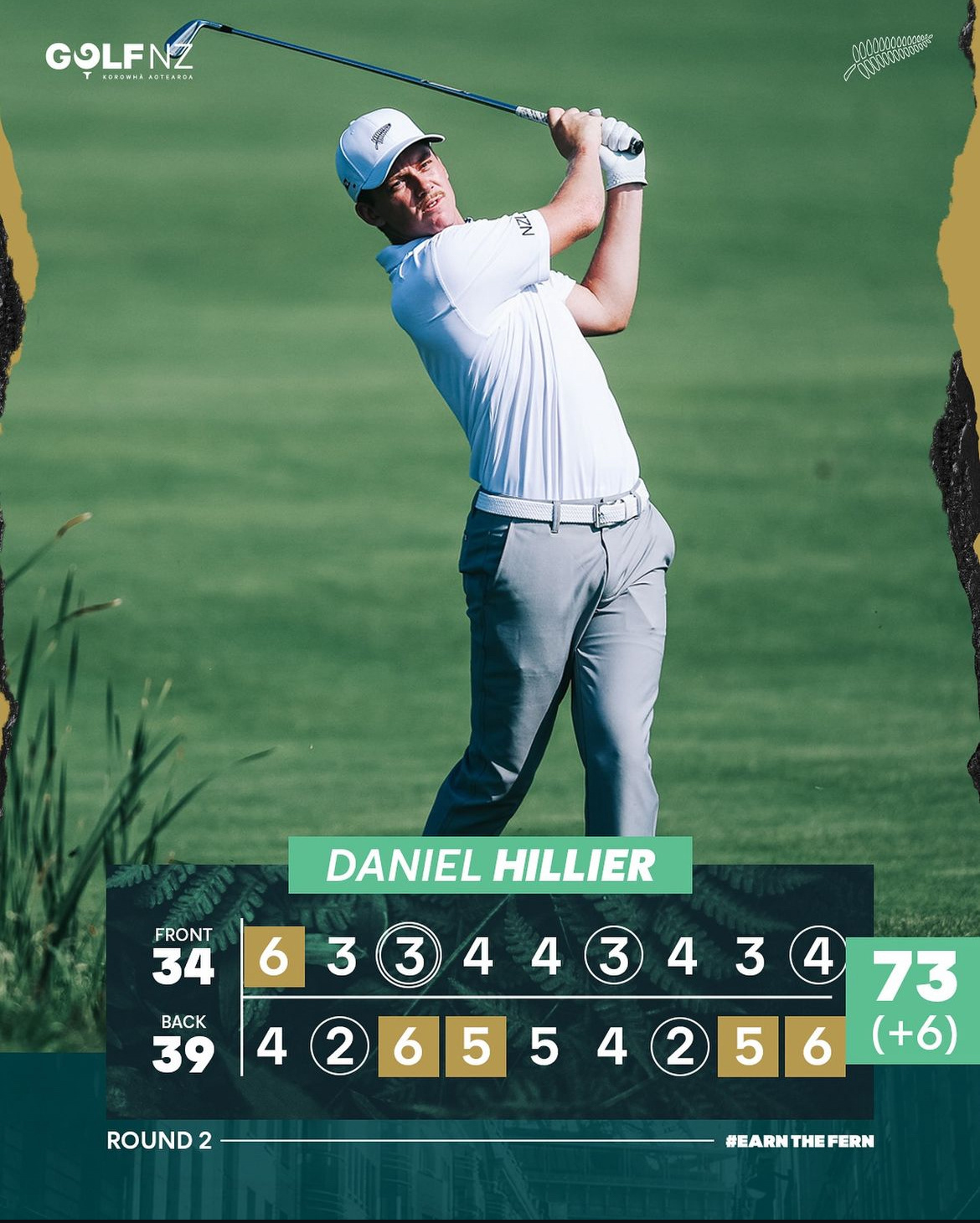 THE NEW ZEALAND TEAM SCORECARD GRAPHIC - DANIEL HILLIER