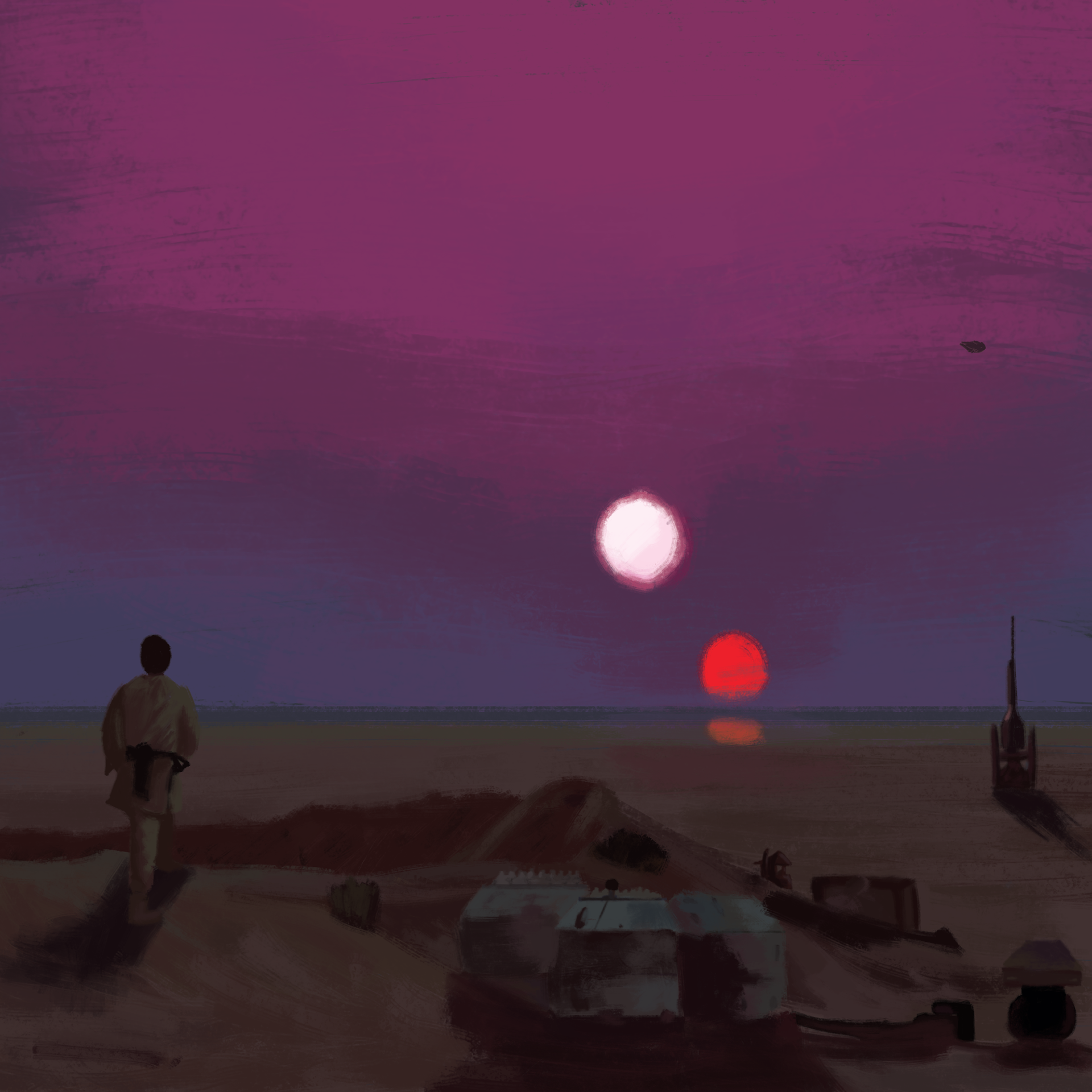 Sunset on Tatooine"
