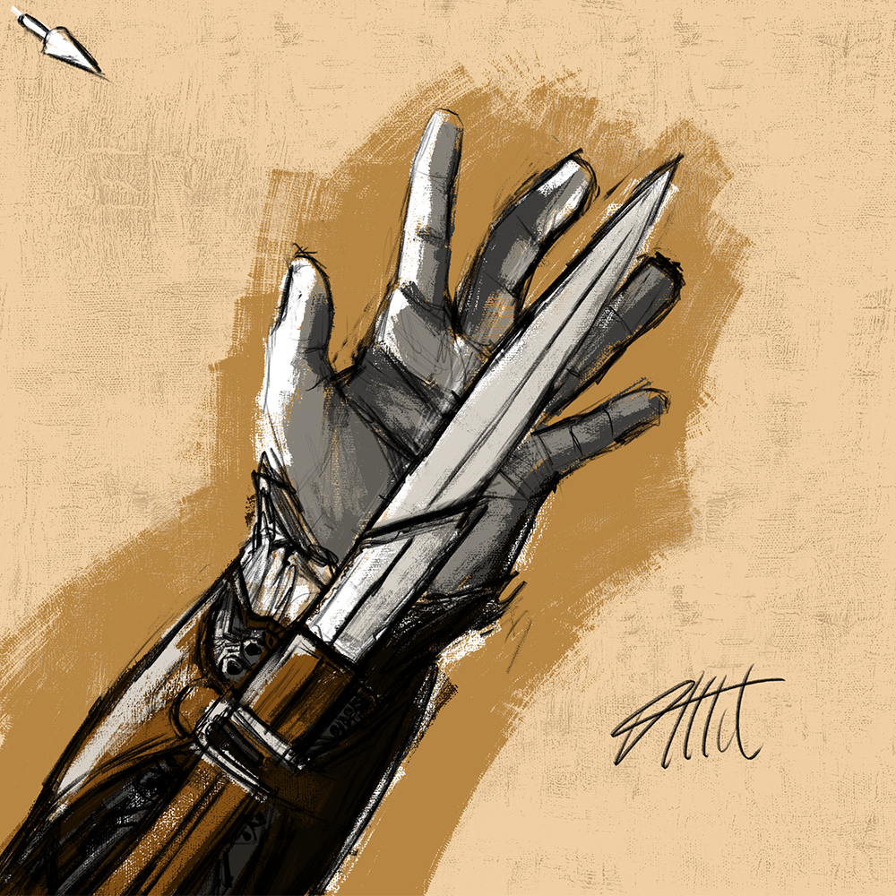 "Hidden Blade - sketch"