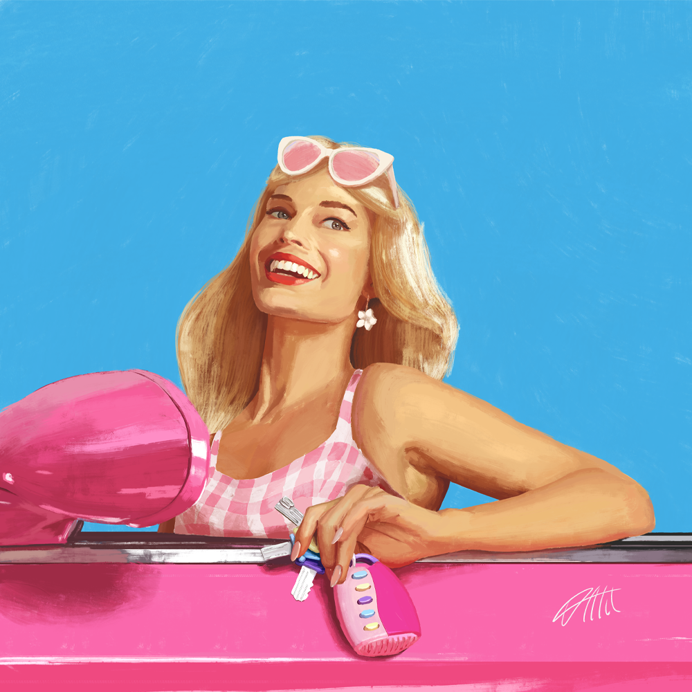 "Hi, Barbie!"