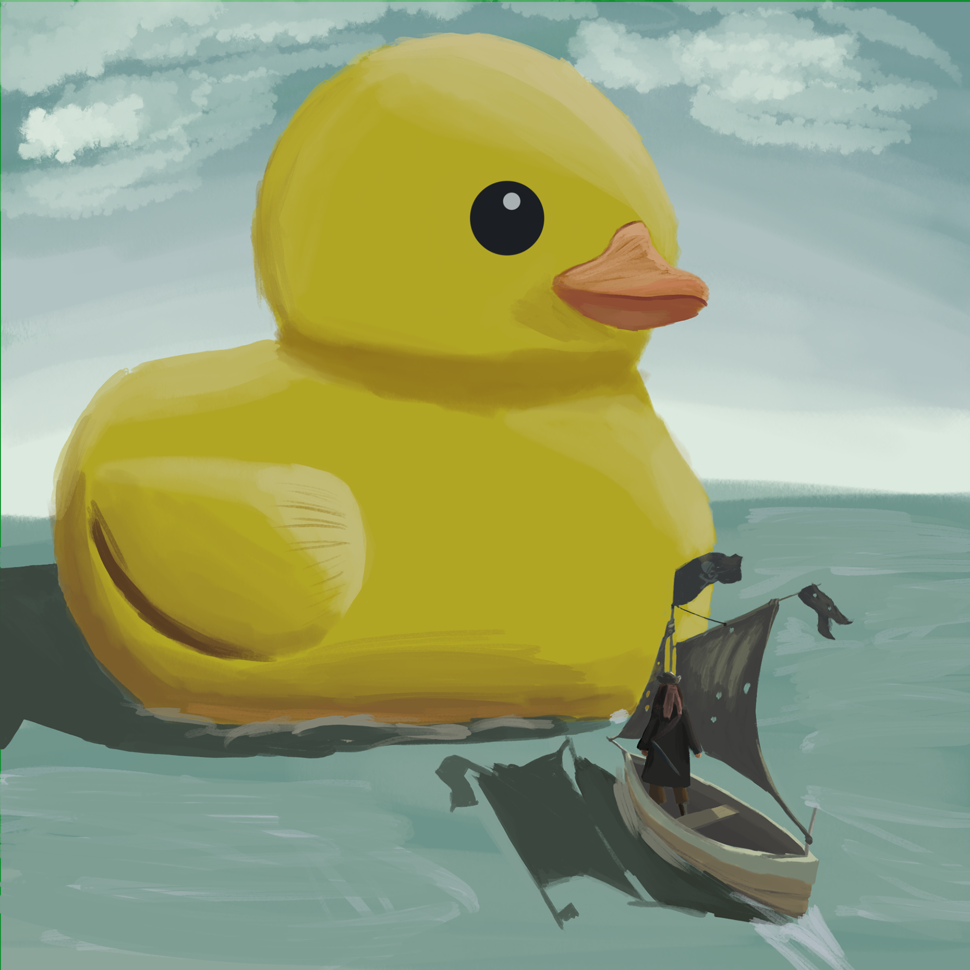 "Duck V Pirate"