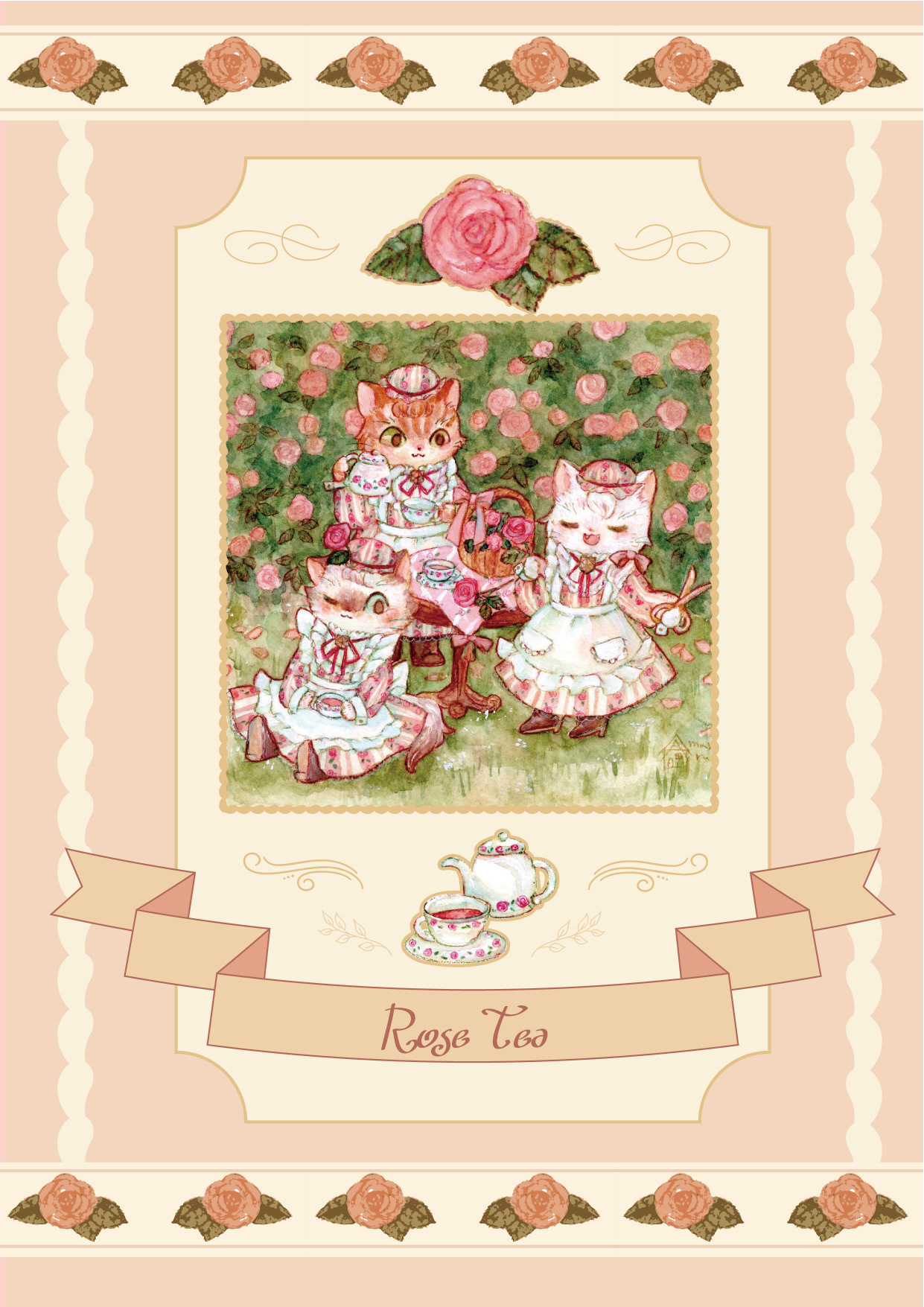 Tea time*Rose