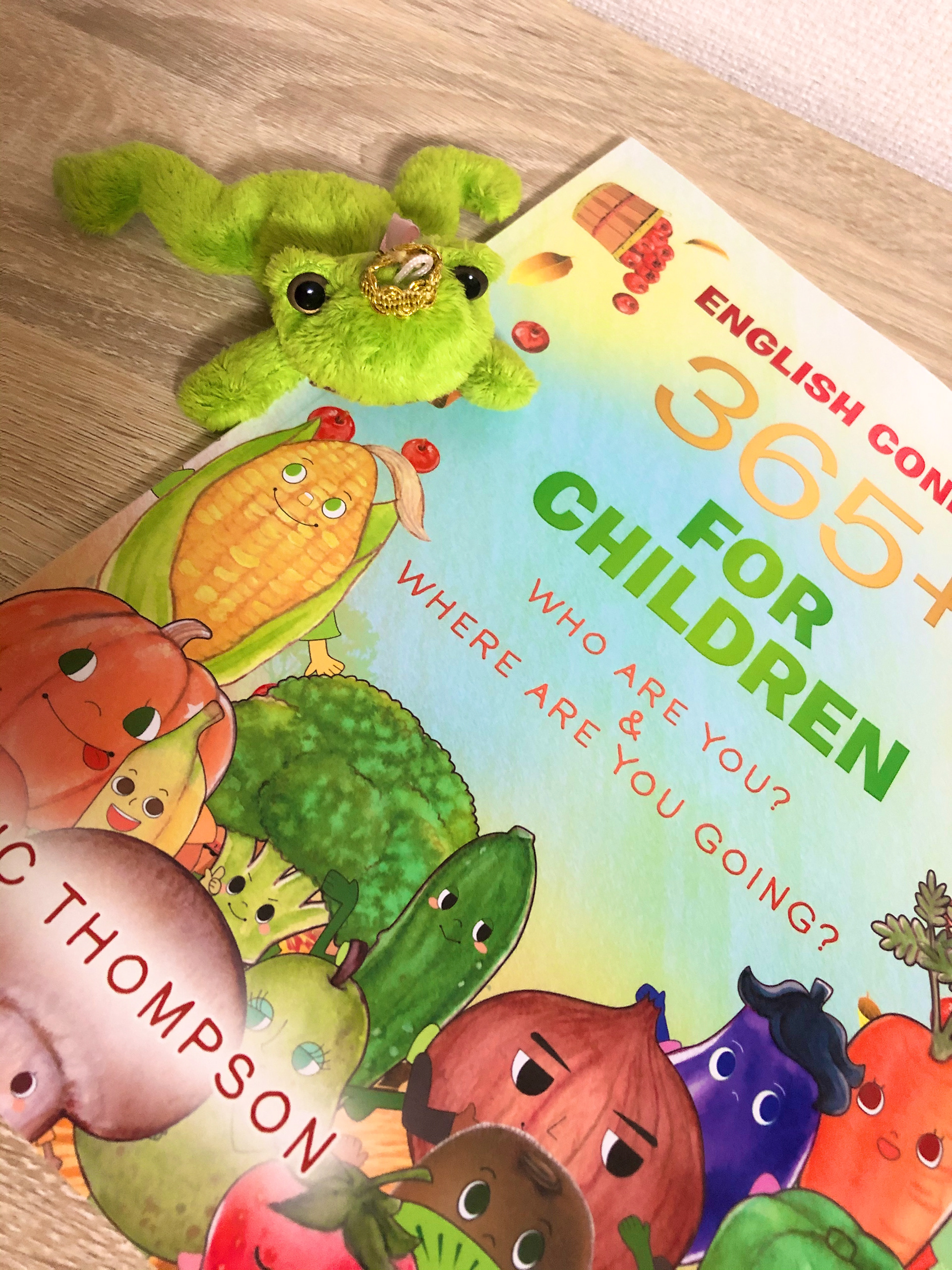 2019.11　ERIC THOMPSONさま「365＋for children」（英語教材）イラスト