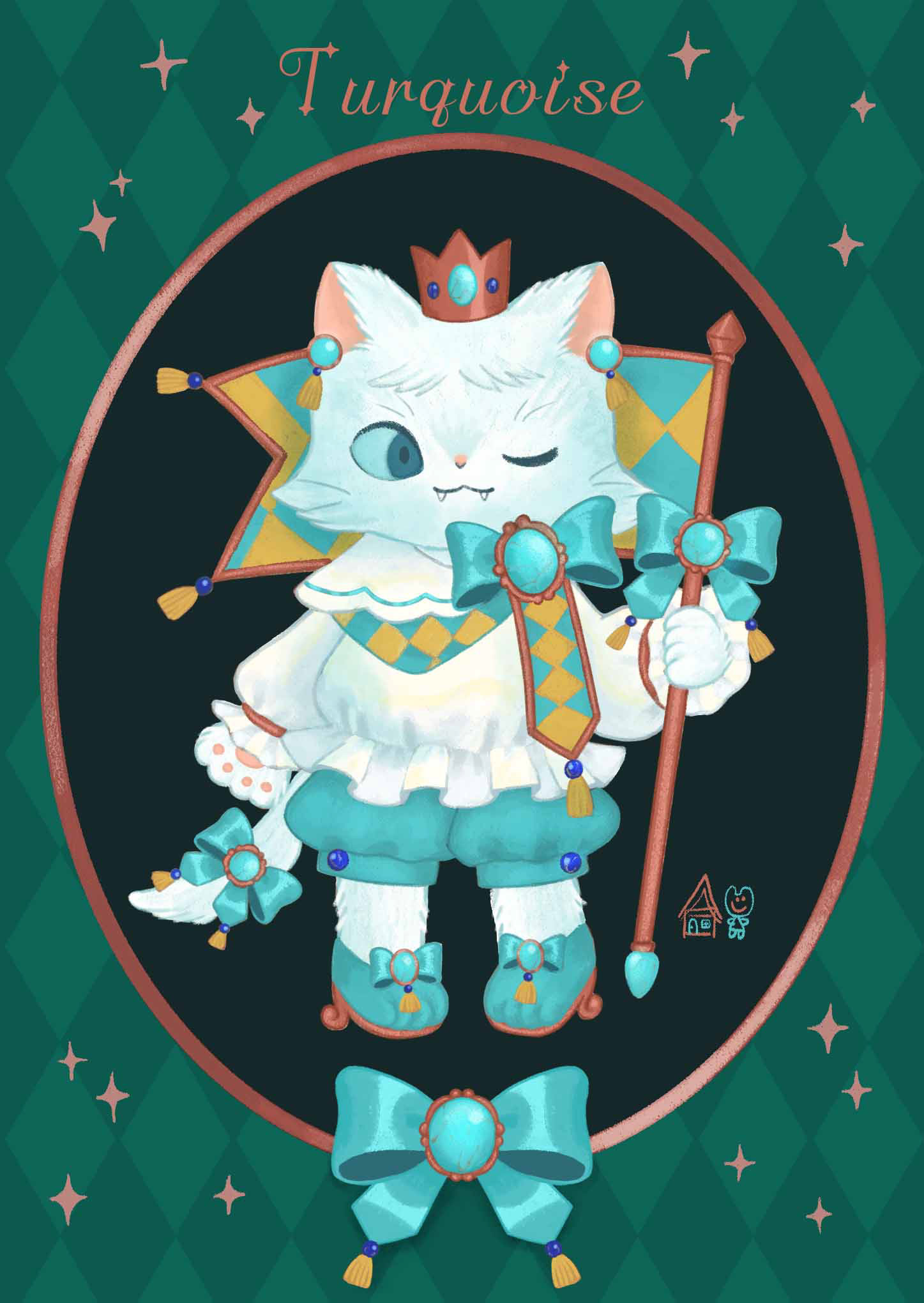 12月*ターコイズ