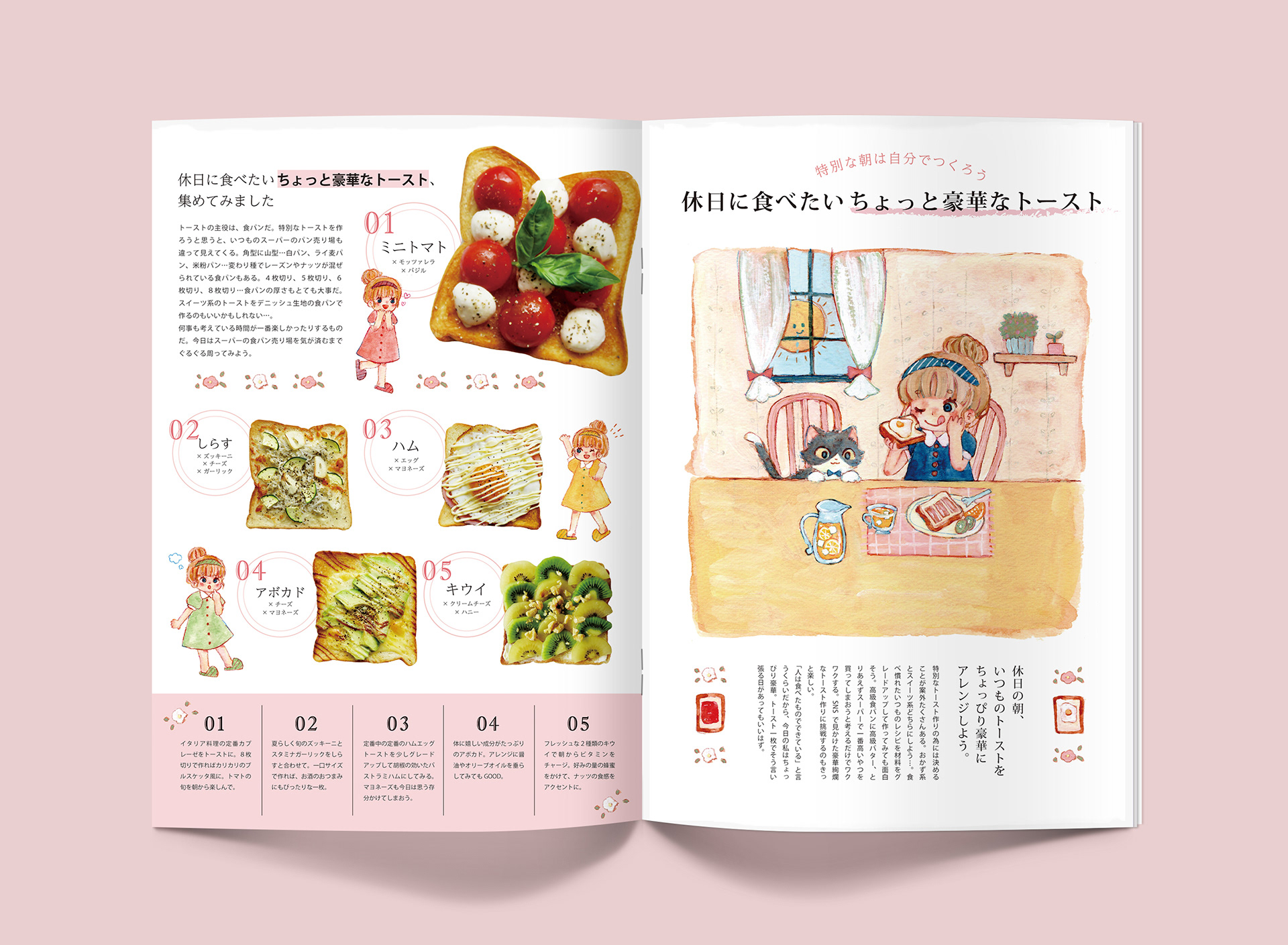 女性向け雑誌/イラスト・雨音はるじ デザイン・さやまちゃ さま