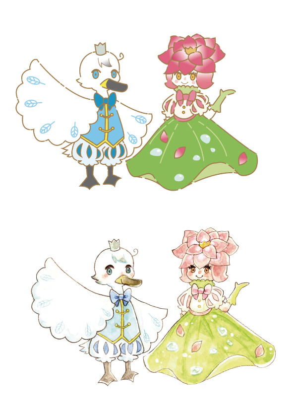 2018.5 「佐潟水鳥・湿地センター」キャラクターデザイン
