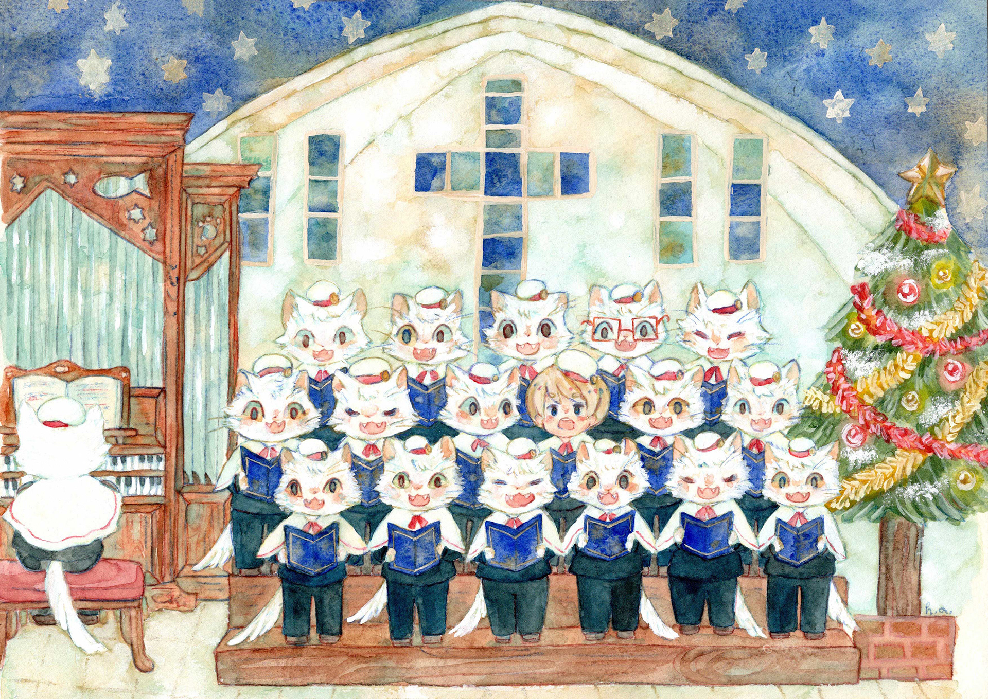 ēcole de angeの聖歌隊