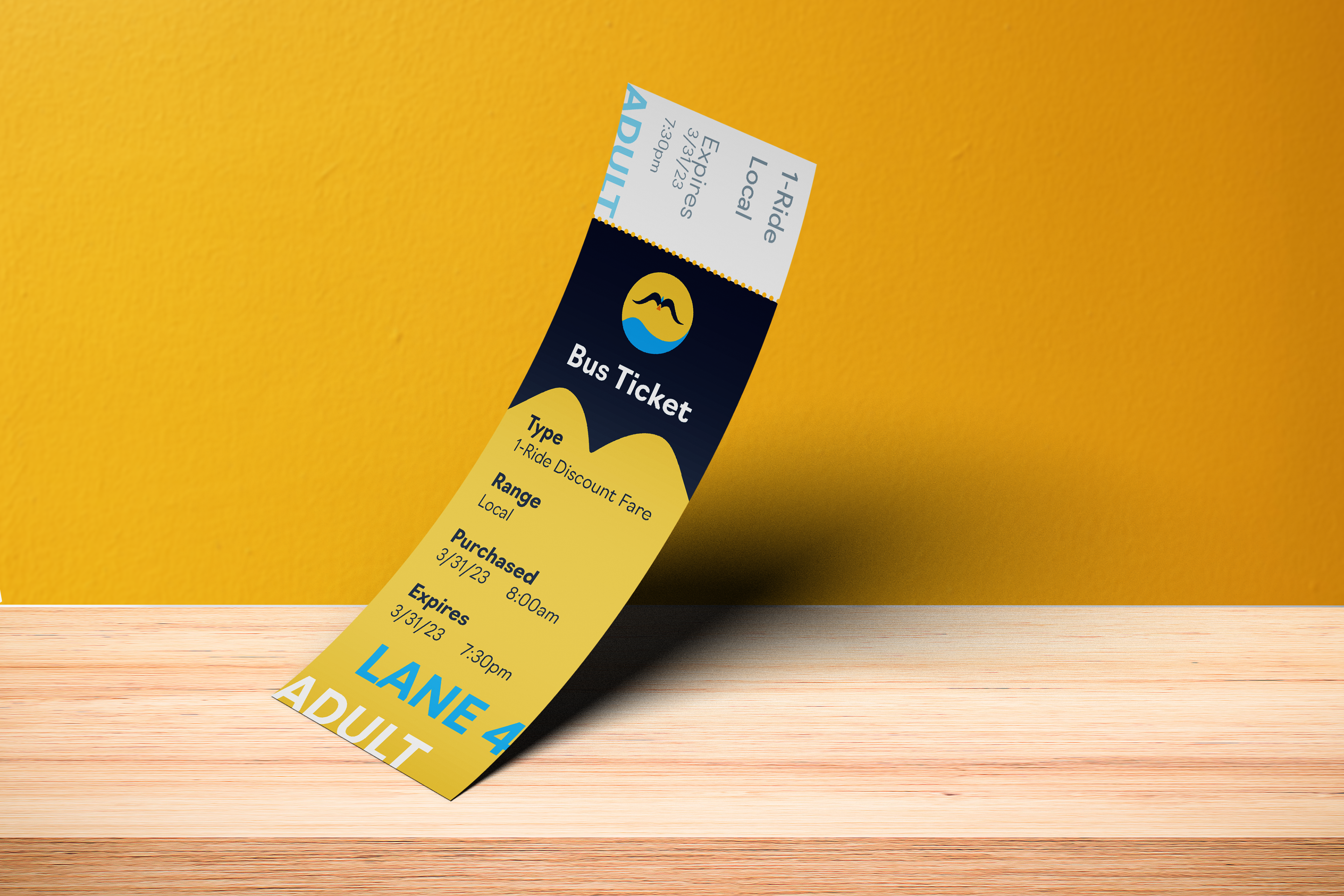 Physical tickets can be printed in person from ticketing kiosks.