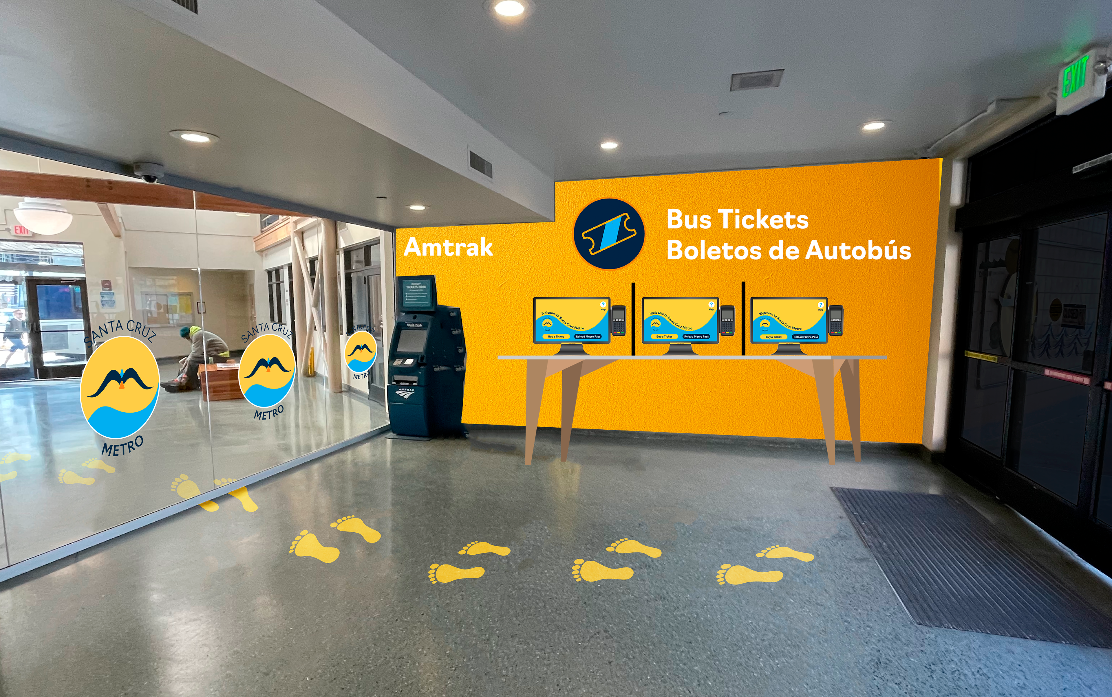 Ticketing Stations - After