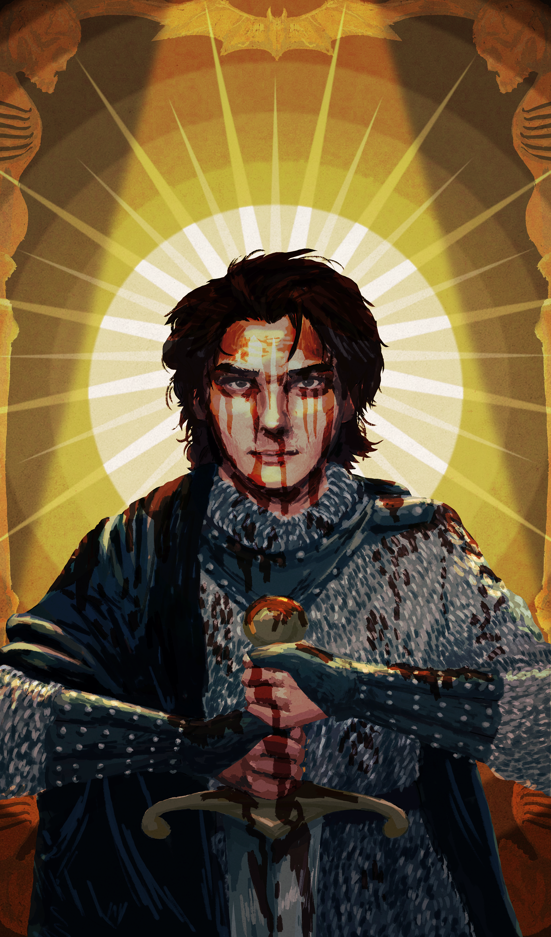 "Gerard Way Portrait" Photoshop 2023
