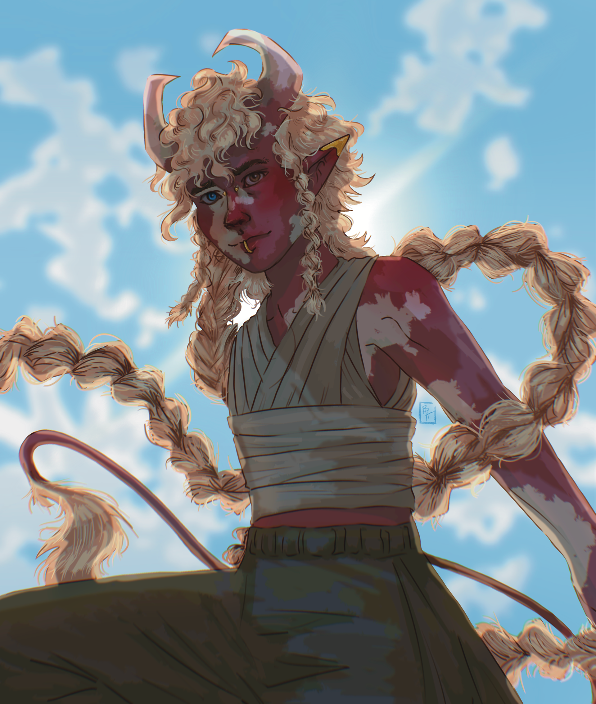 "Look Alive Sunshine: ART FIGHT 2024" Procreate 2024
