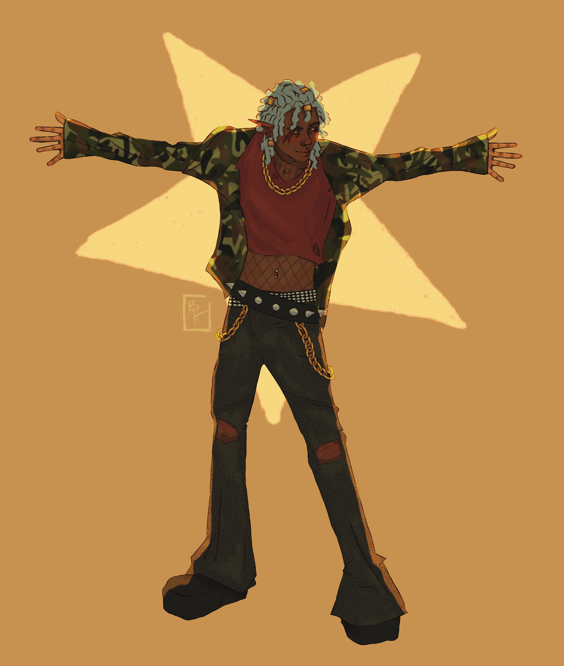 "Emeric: ART FIGHT 2024" Procreate 2024