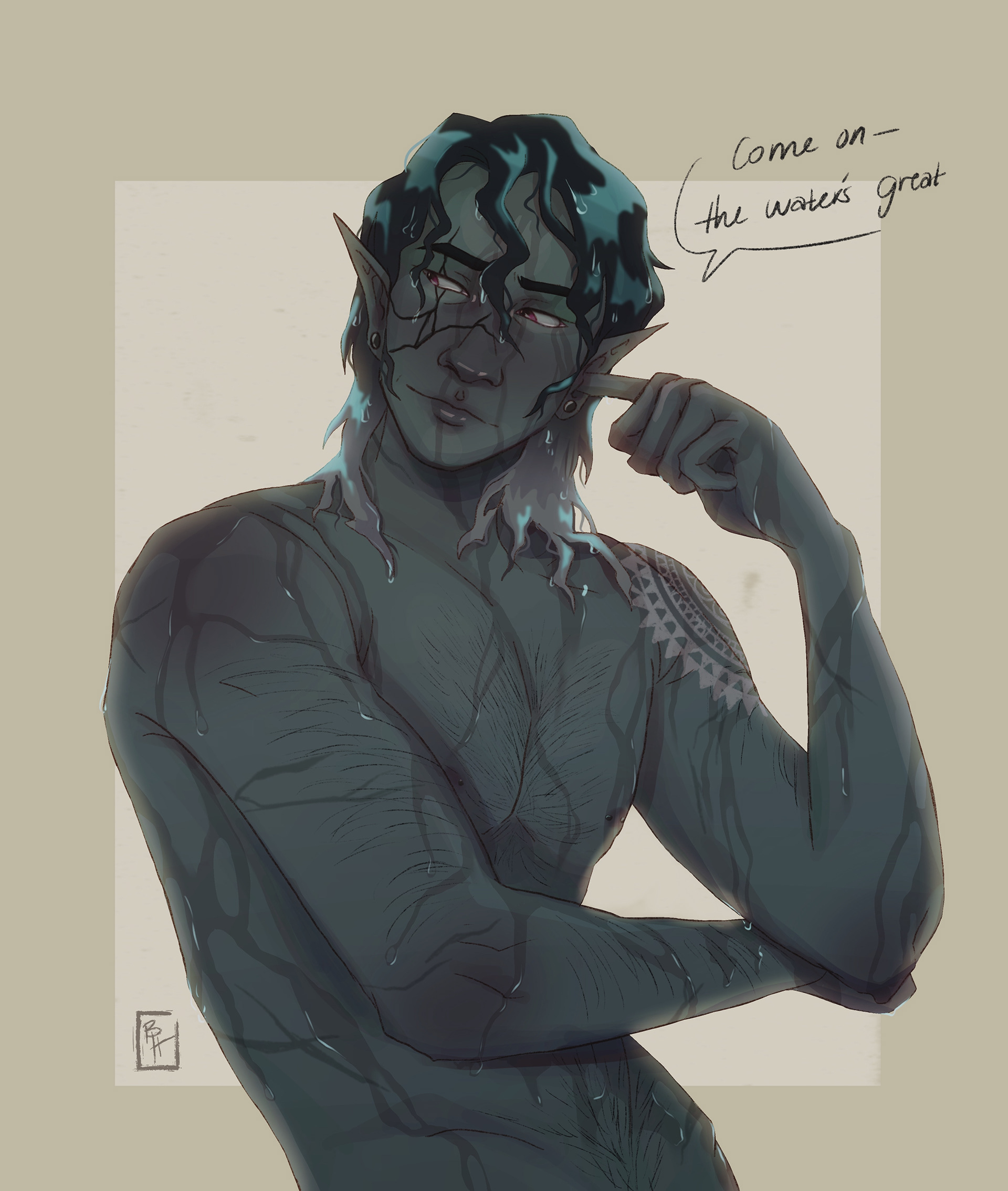 "Hepte Art Fight Attack" Procreate 2025