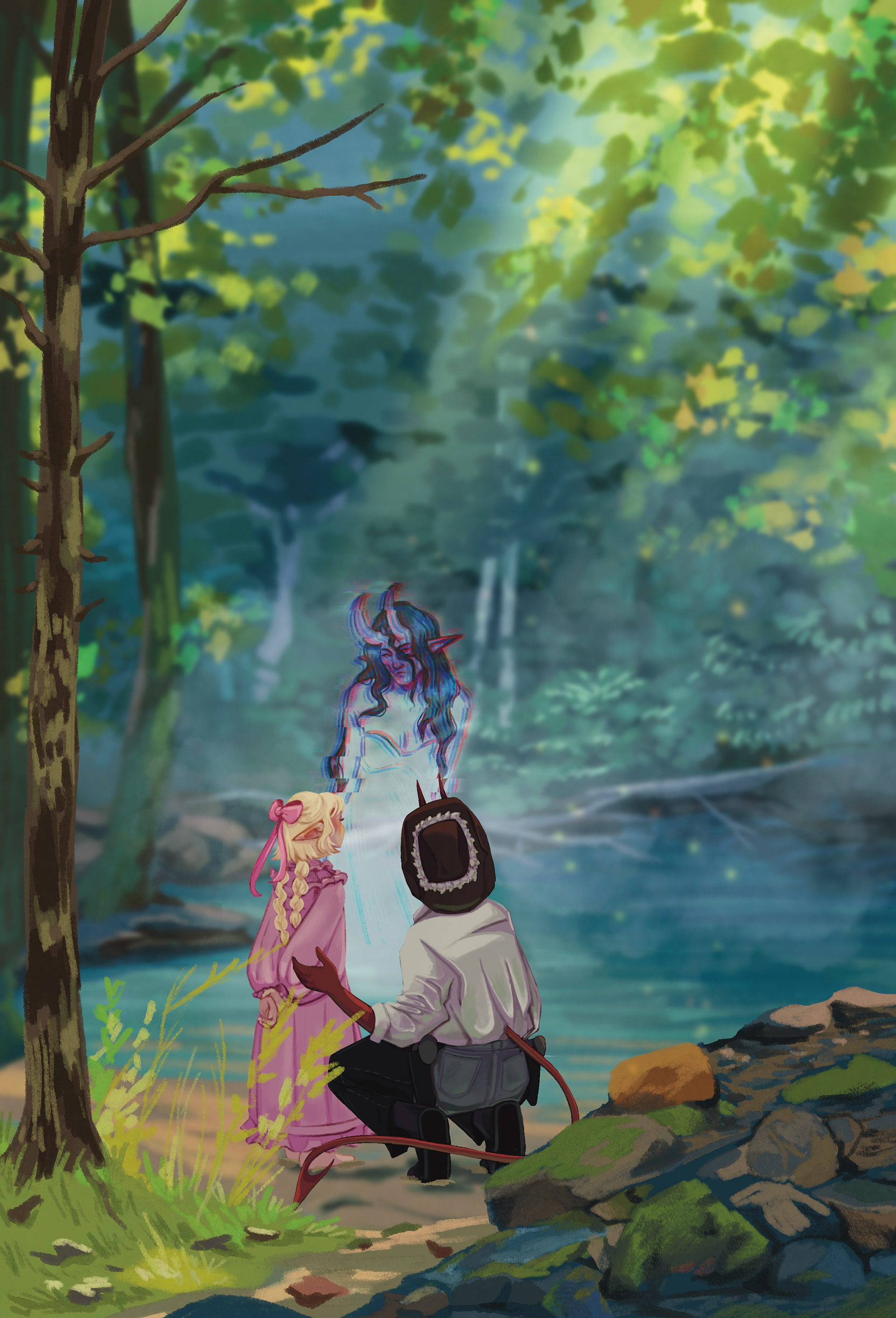 "Down by the Water" Procreate 2026