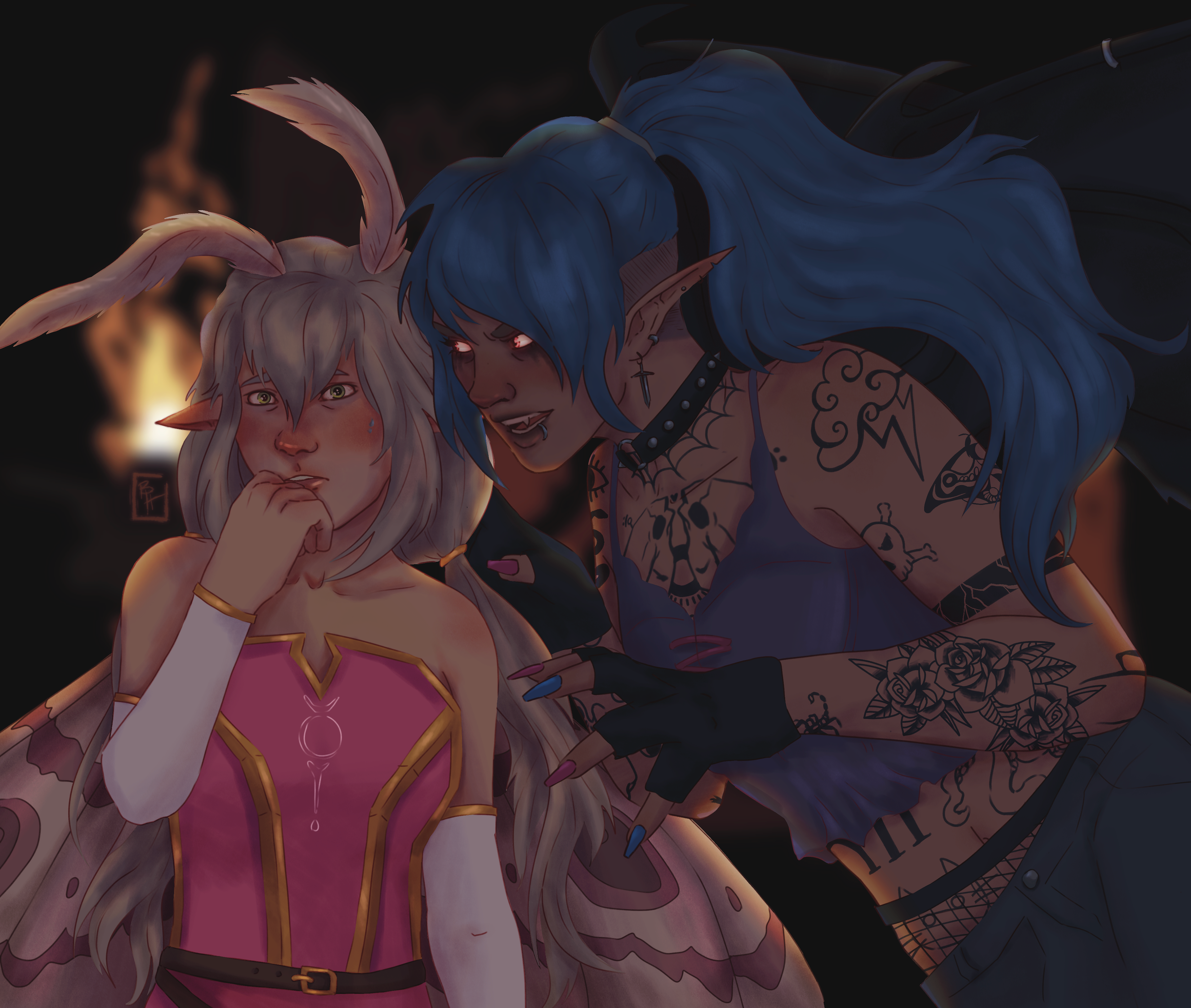 "What Are You Afraid Of?" Procreate 2023