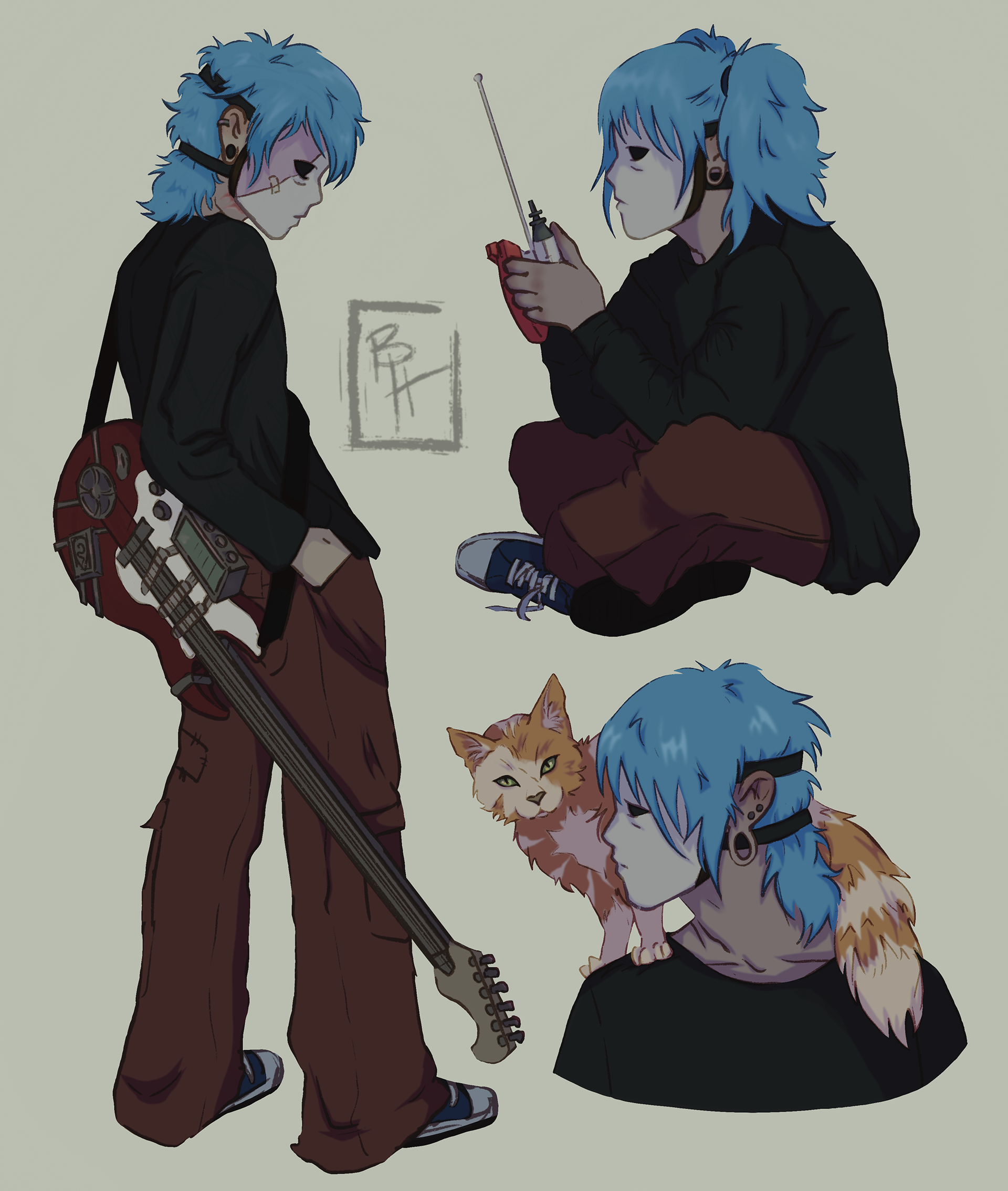 “Sallyface” Procreate 2024