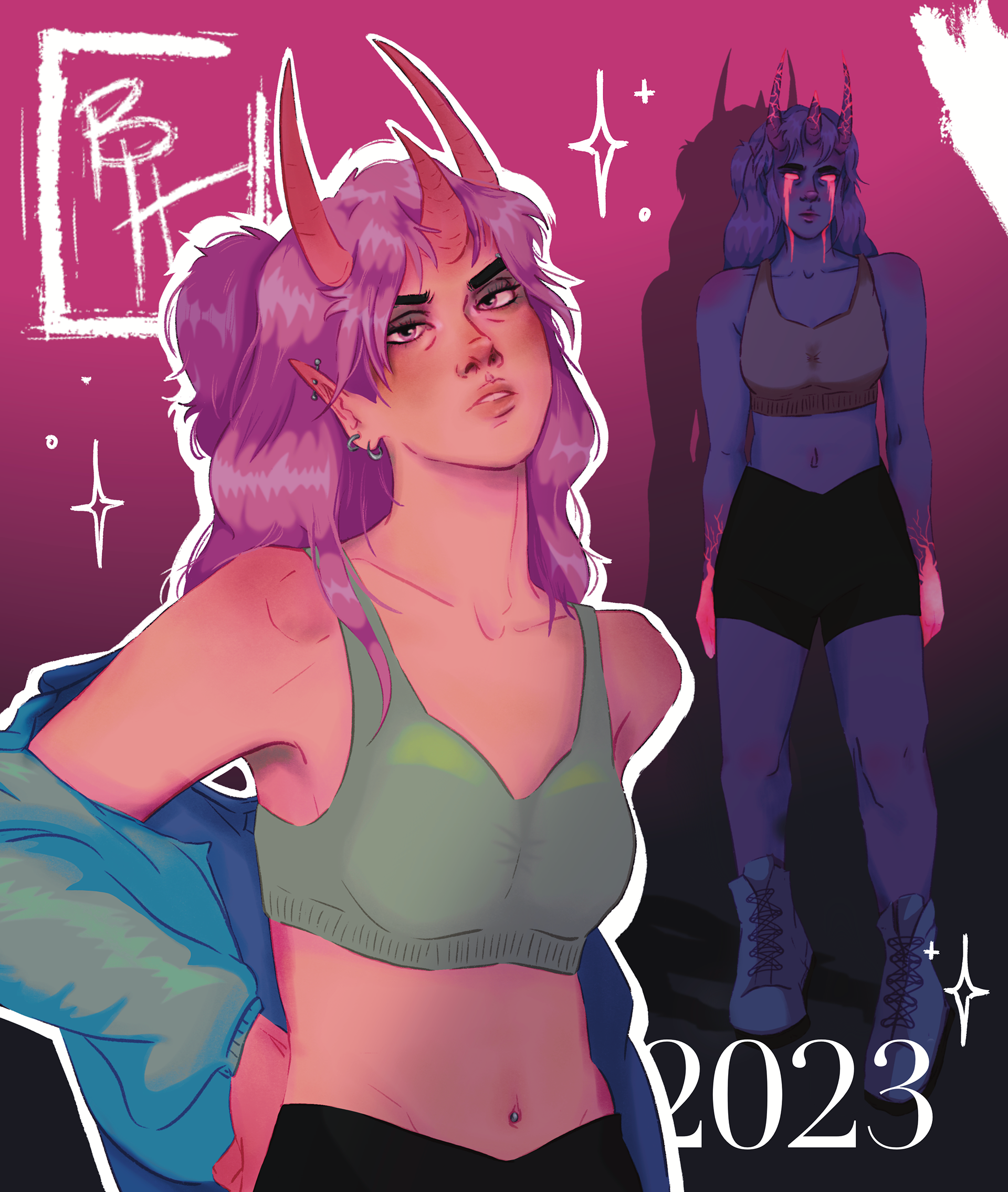 "DTIYS" Procreate 2023