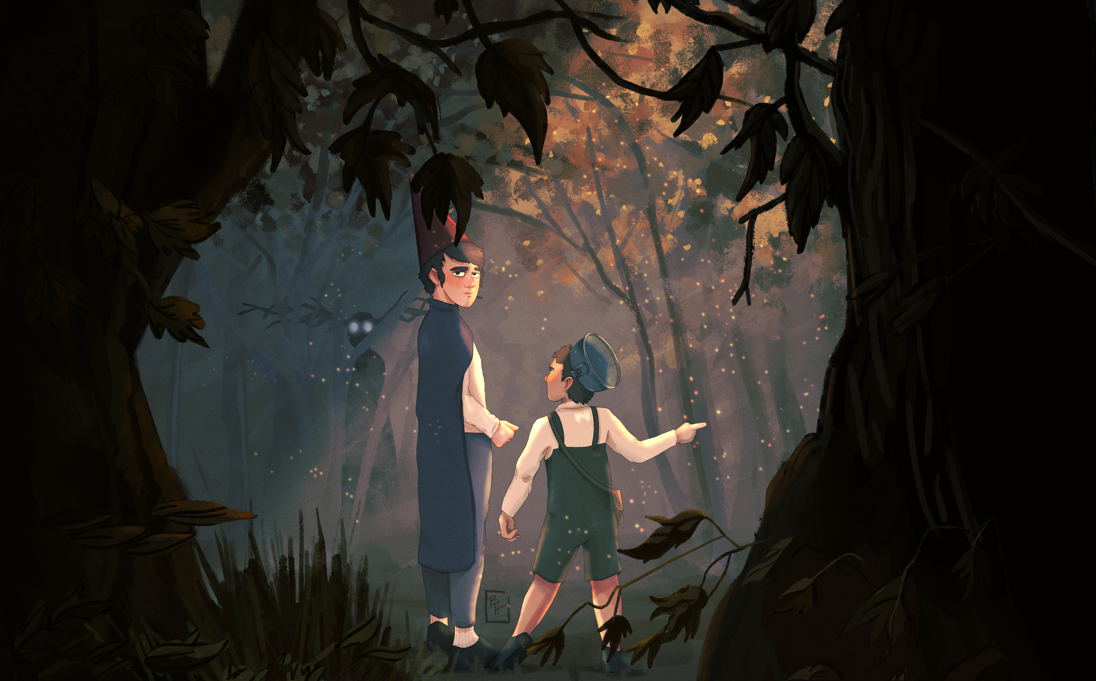 "Over the Garden Wall" Procreate 2022