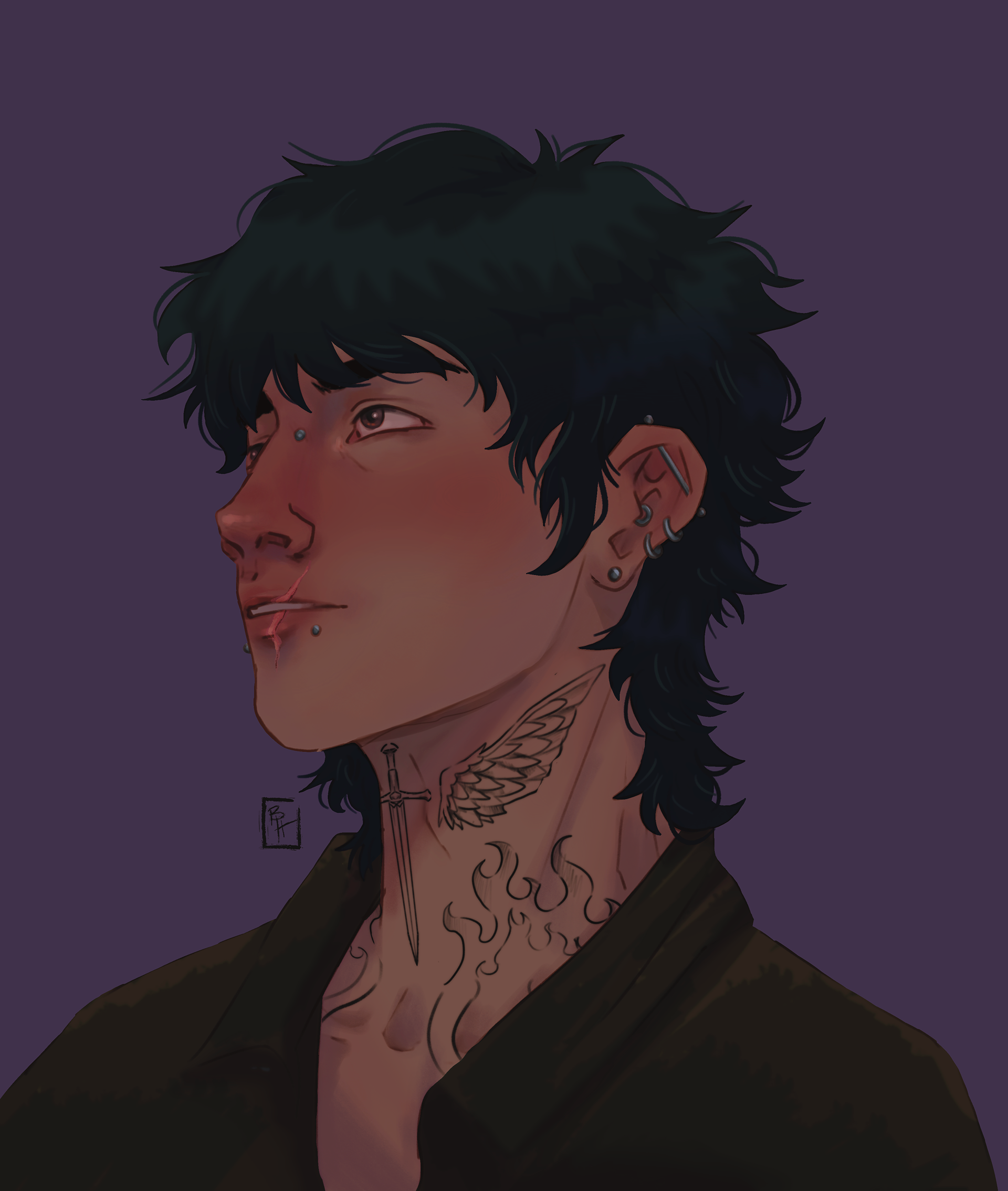 "Finch" Procreate 2025