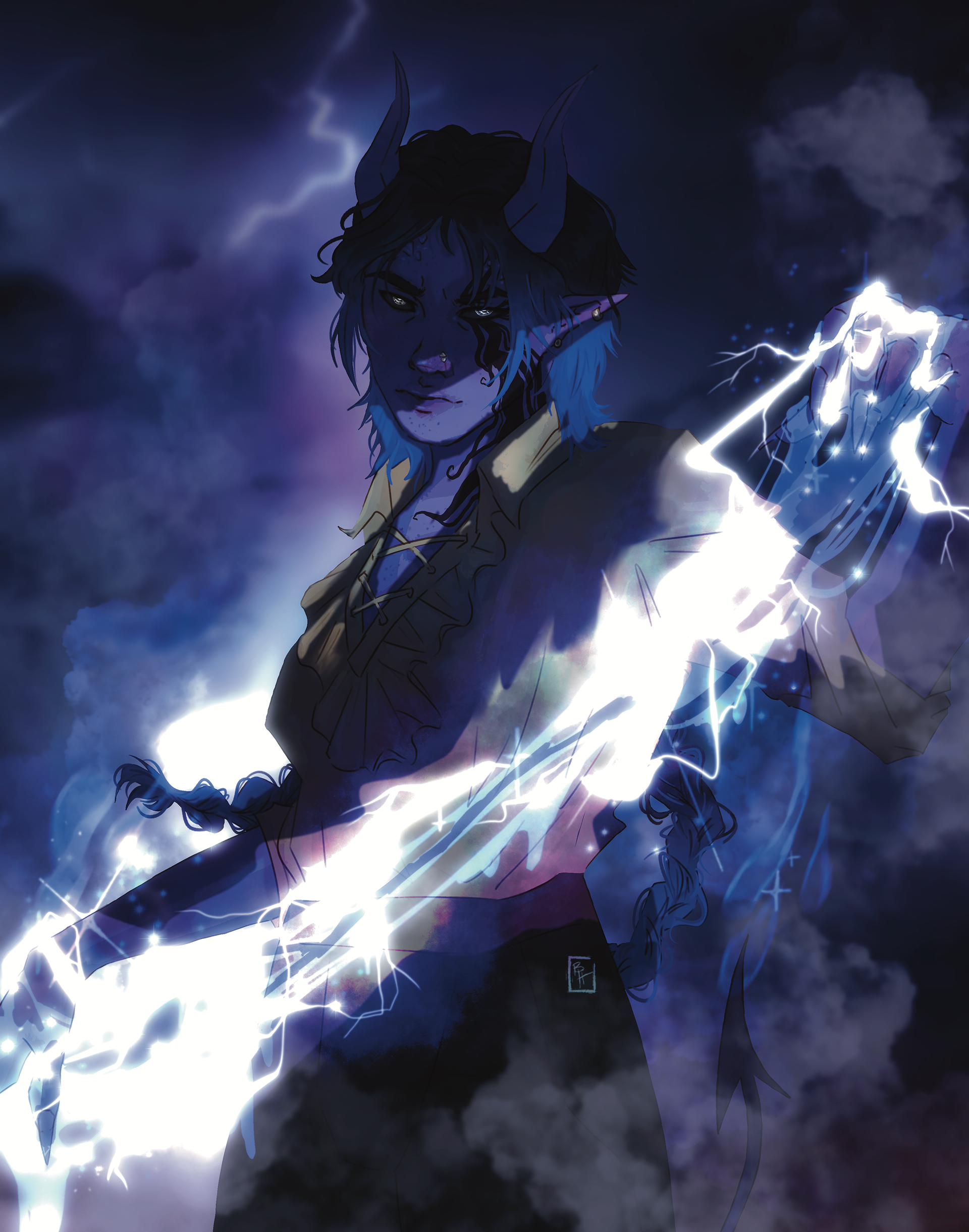 "Baldur's Gate 3 Tav" Procreate 2024