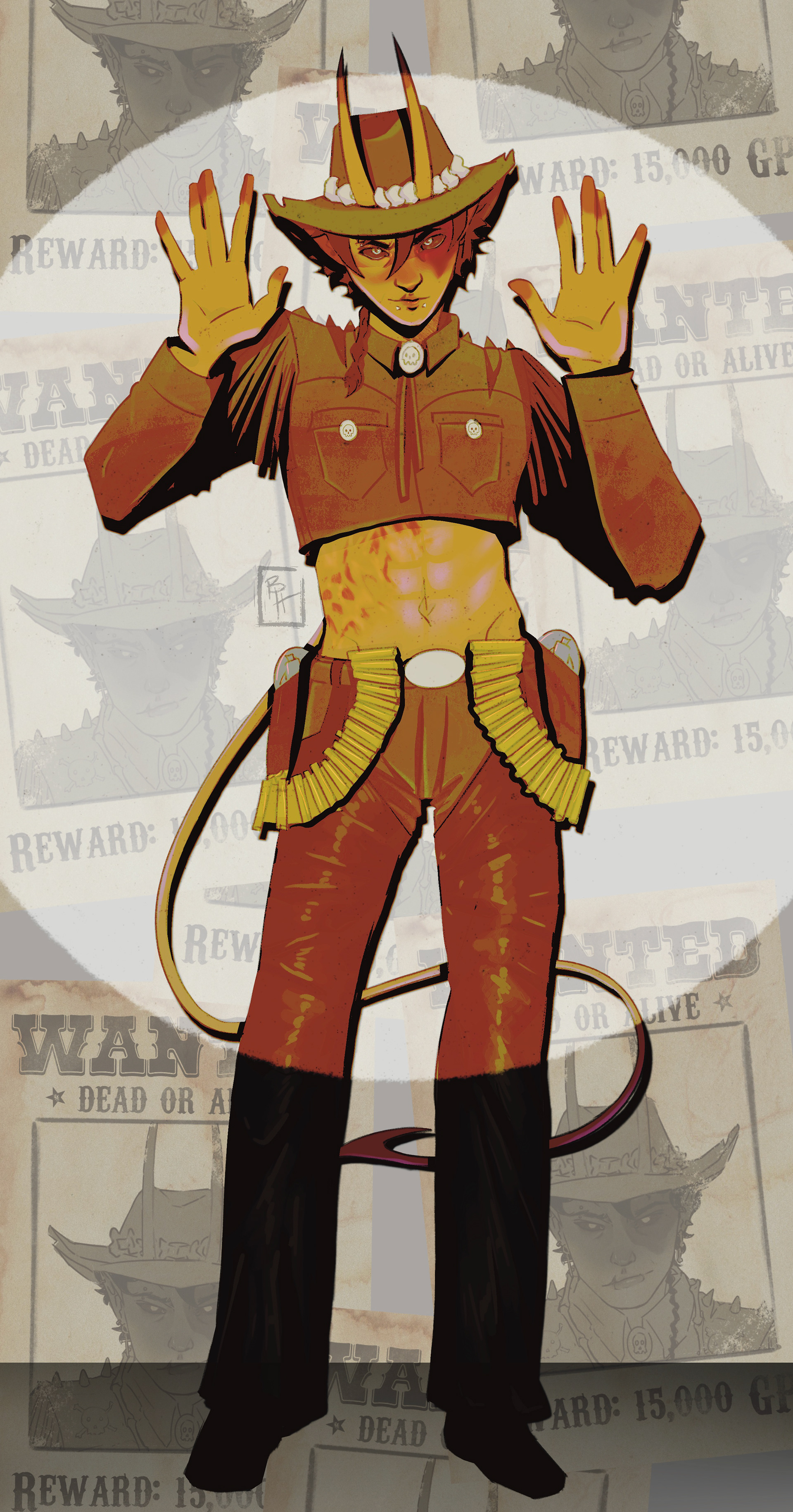 "Wanted" Procreate 2025