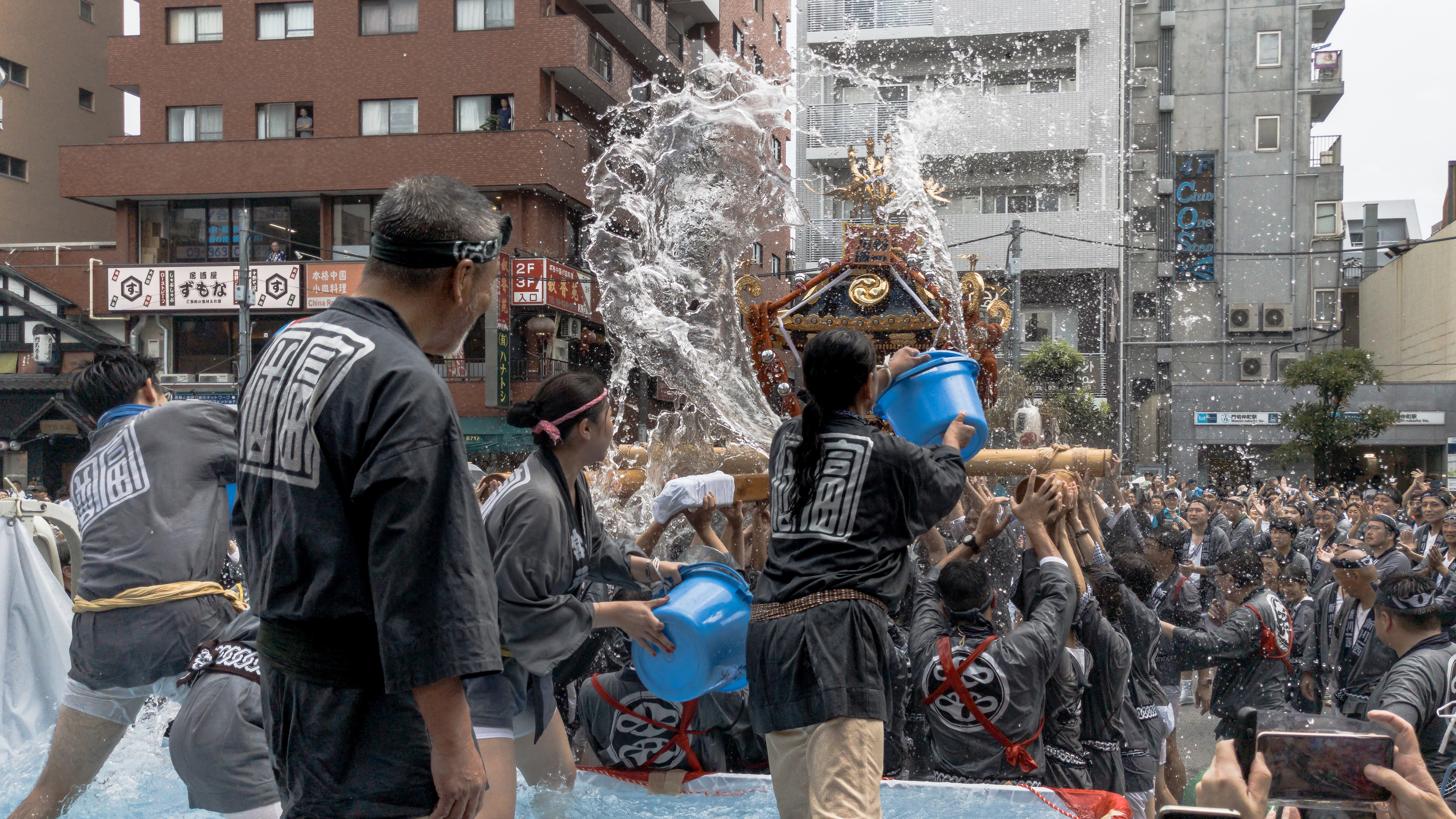 Ikeji Uju: Atsuri Festival in Tokyo at the Tomioka Hachiman Shrine