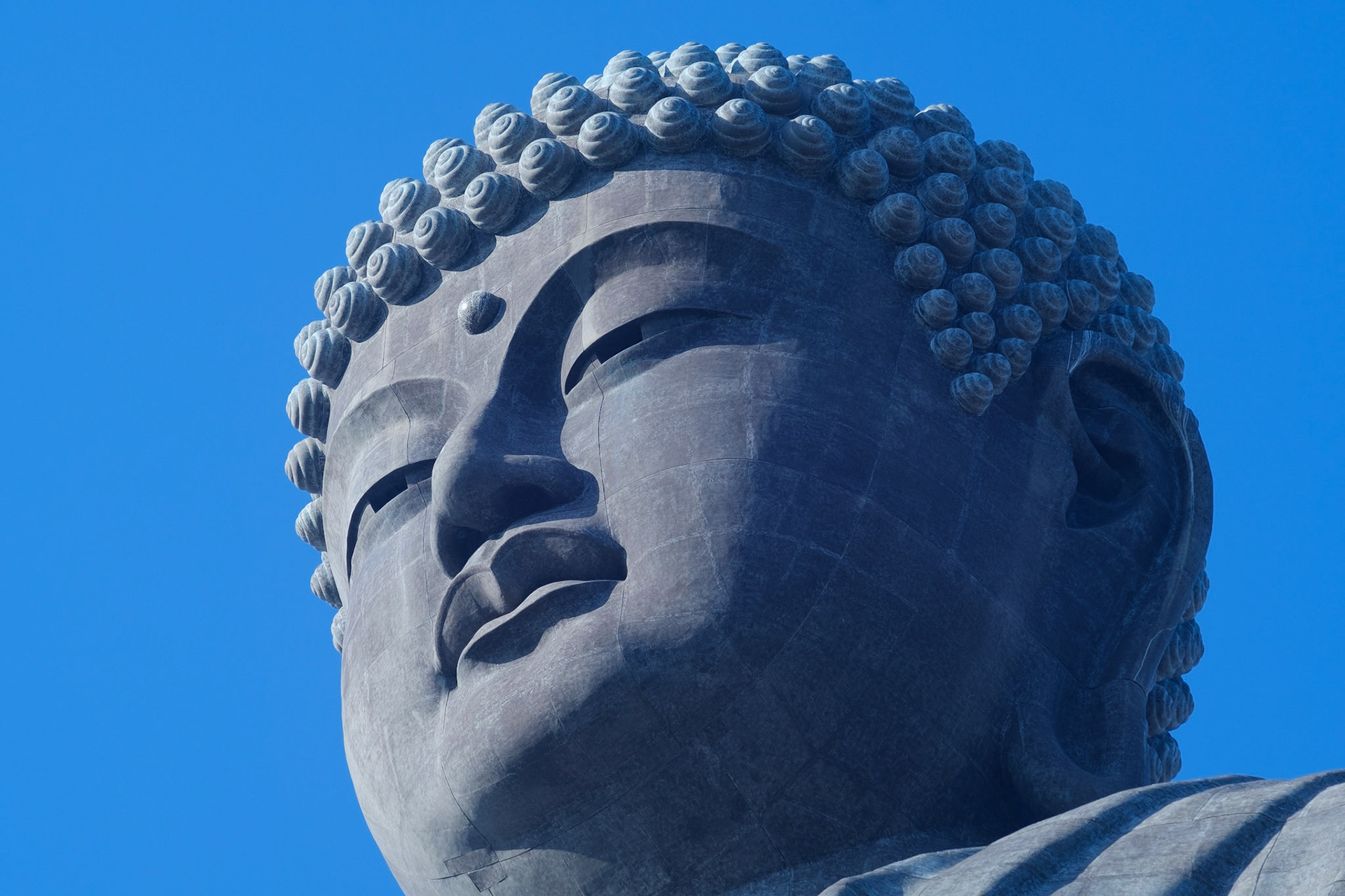Ikeji Uju: Ushiku Daibutsu Giant Bhudda in Ushiku, Ibaraki, Japan. Ikeji Uju Photography