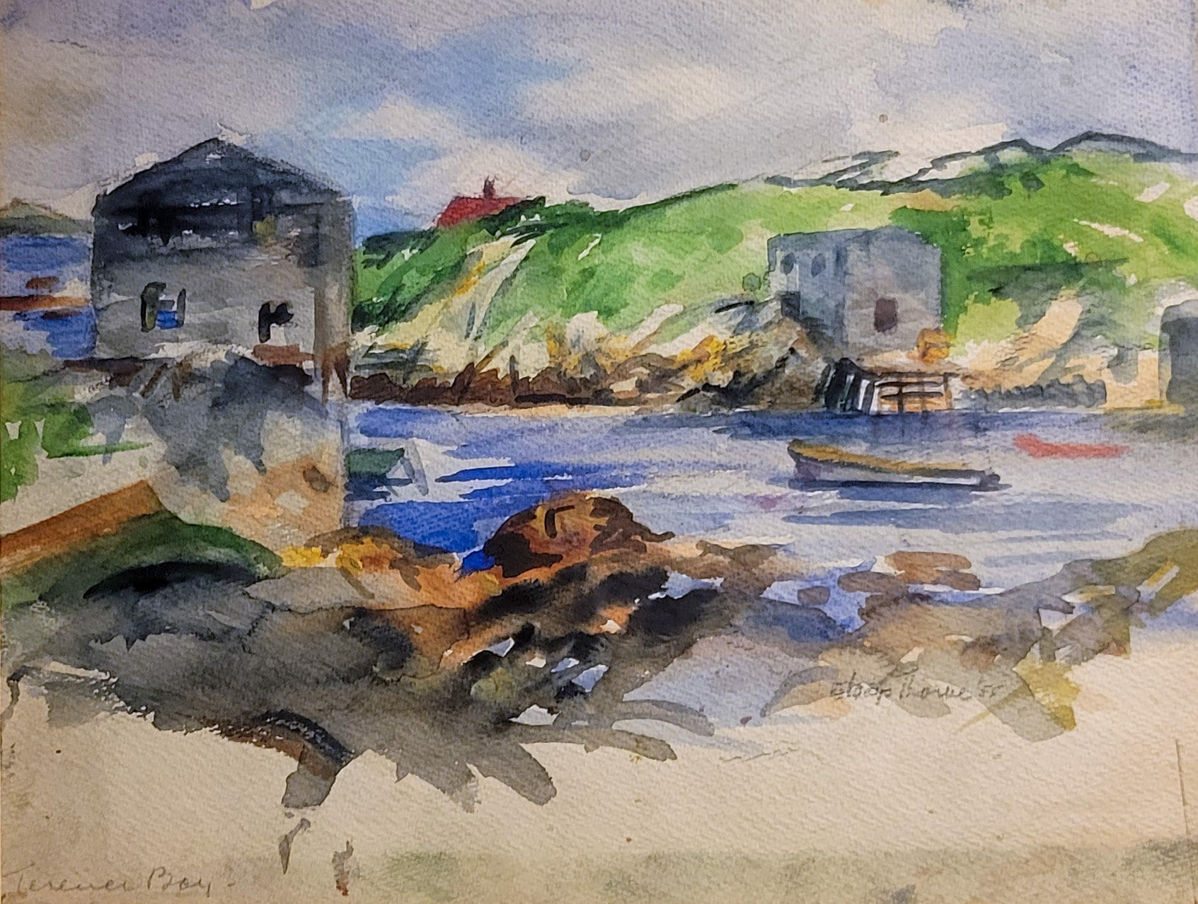 Terrence Bay, 13 3/4" x 10 1/2" GMT 072.