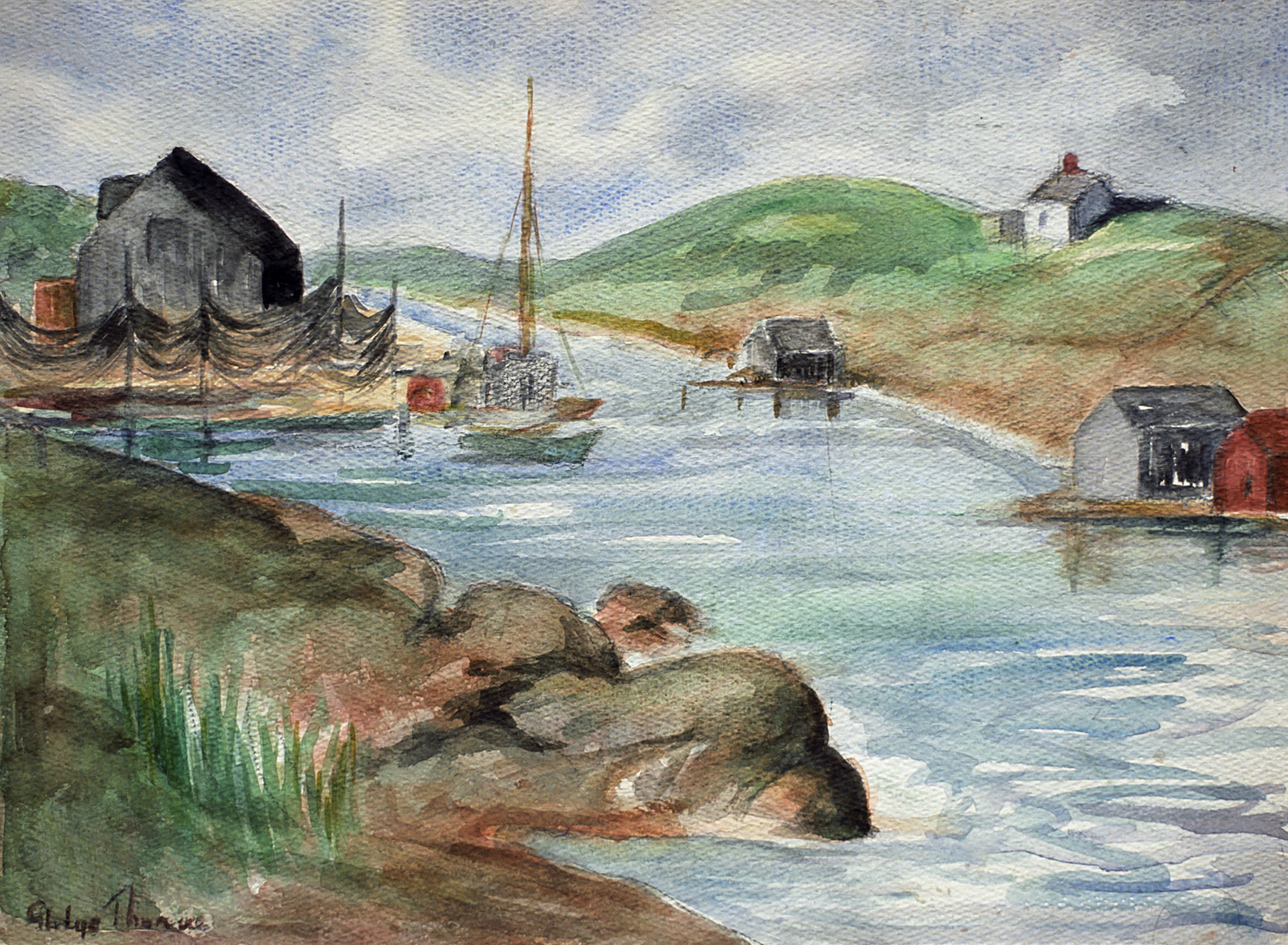 Herring Cove (1), 15" x 11" GMT 054