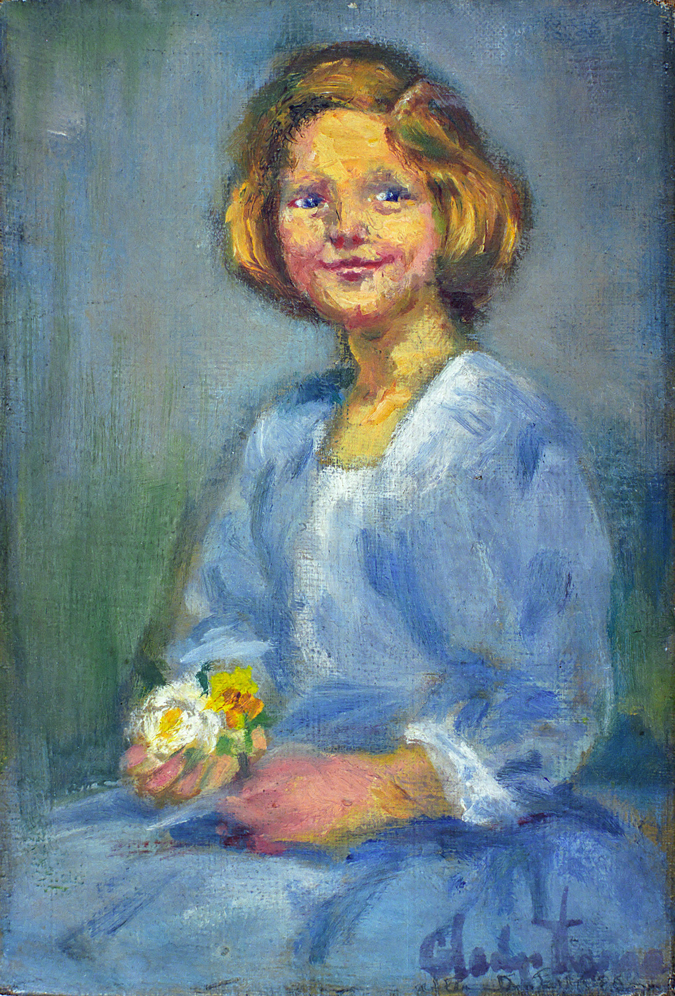 Diana Look-A-Like, 6" x 9" GMT 009. 1953-54? Subject copied from a magazine image of a girl similar to Diana. 