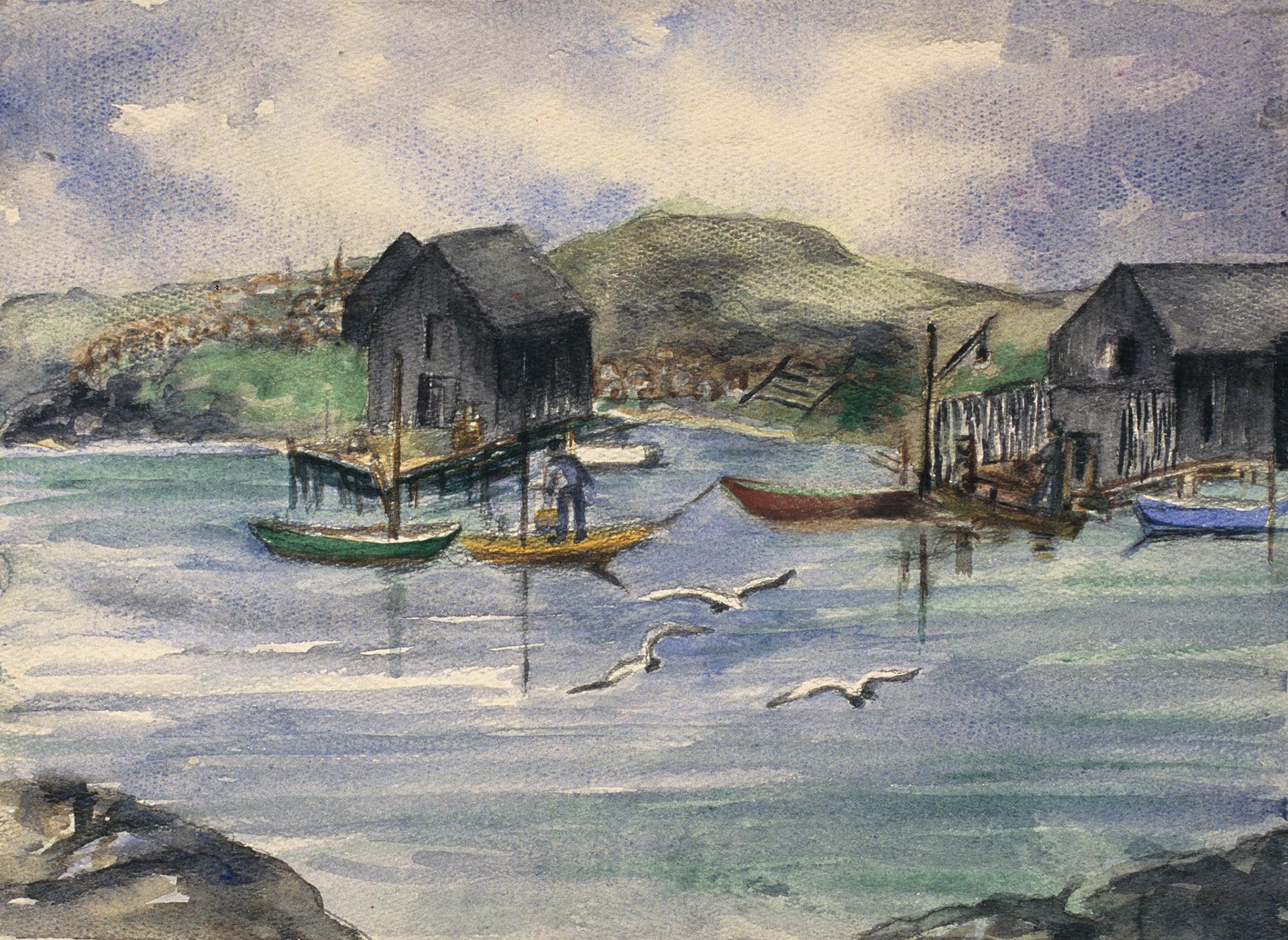 Herring Cove (2), 15" x 11"  GMT 055. Thought to be Herring Cove, but not certain.