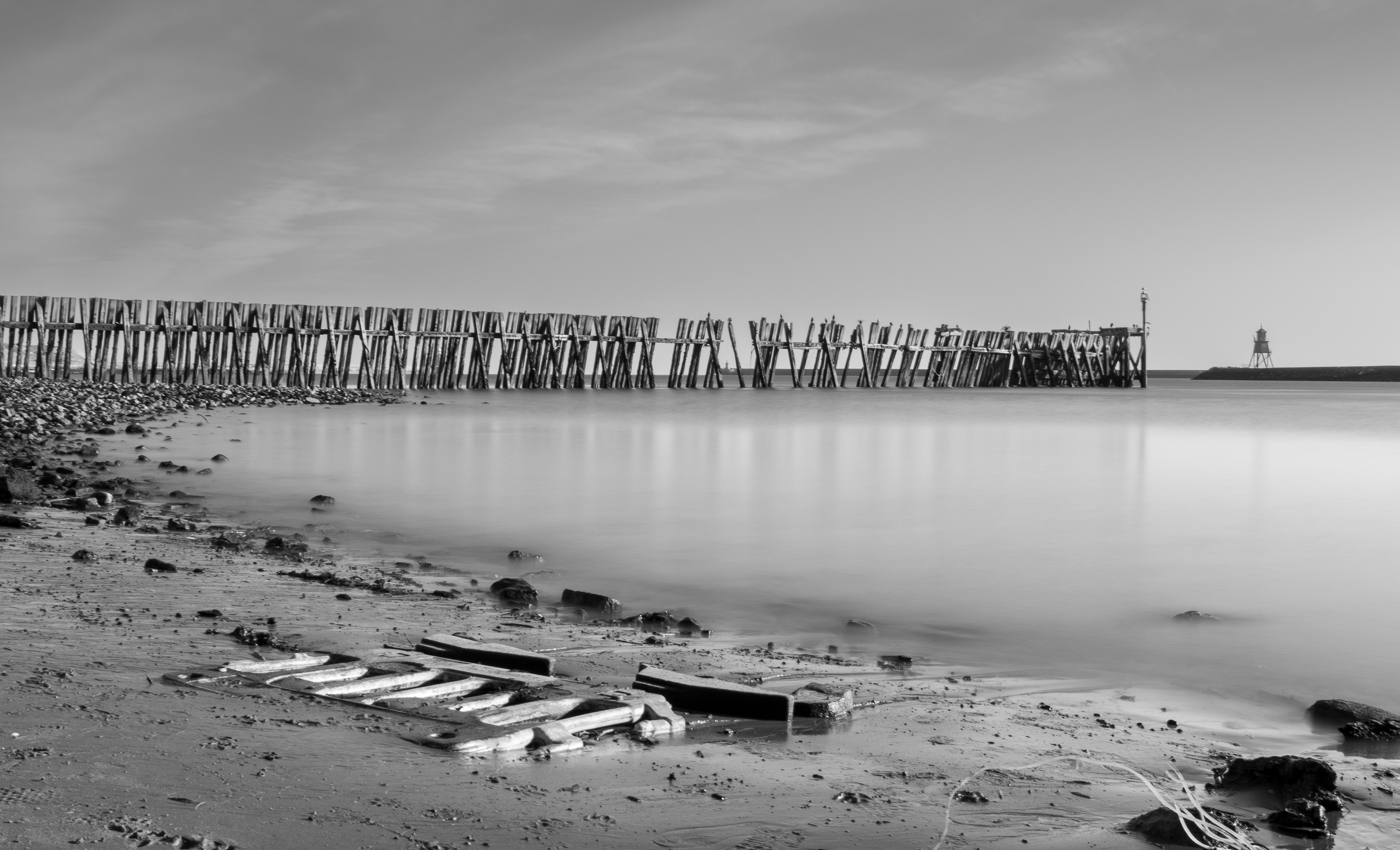 Posts In The Sand, North Shields
