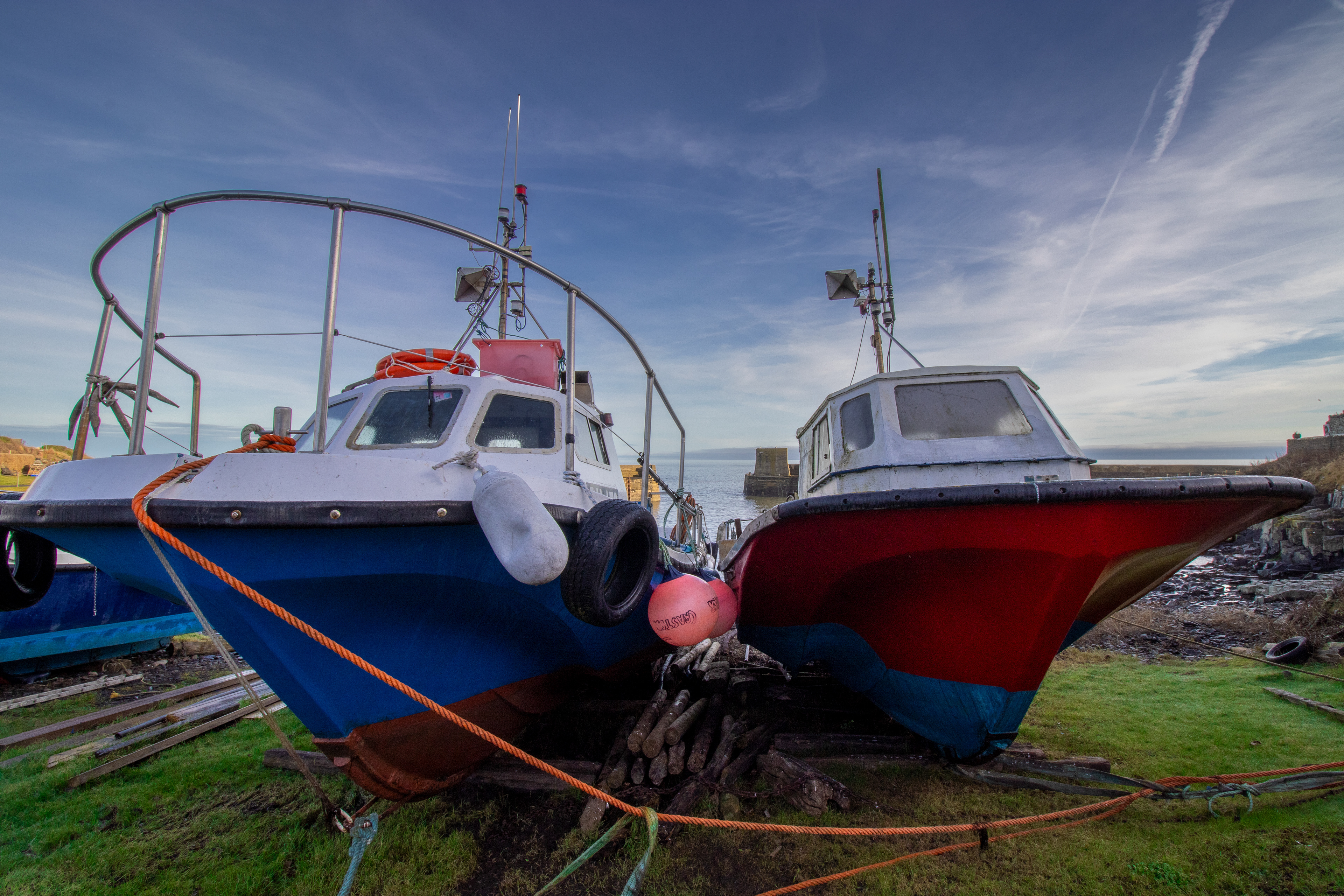 Boats, Craster, Northumberland