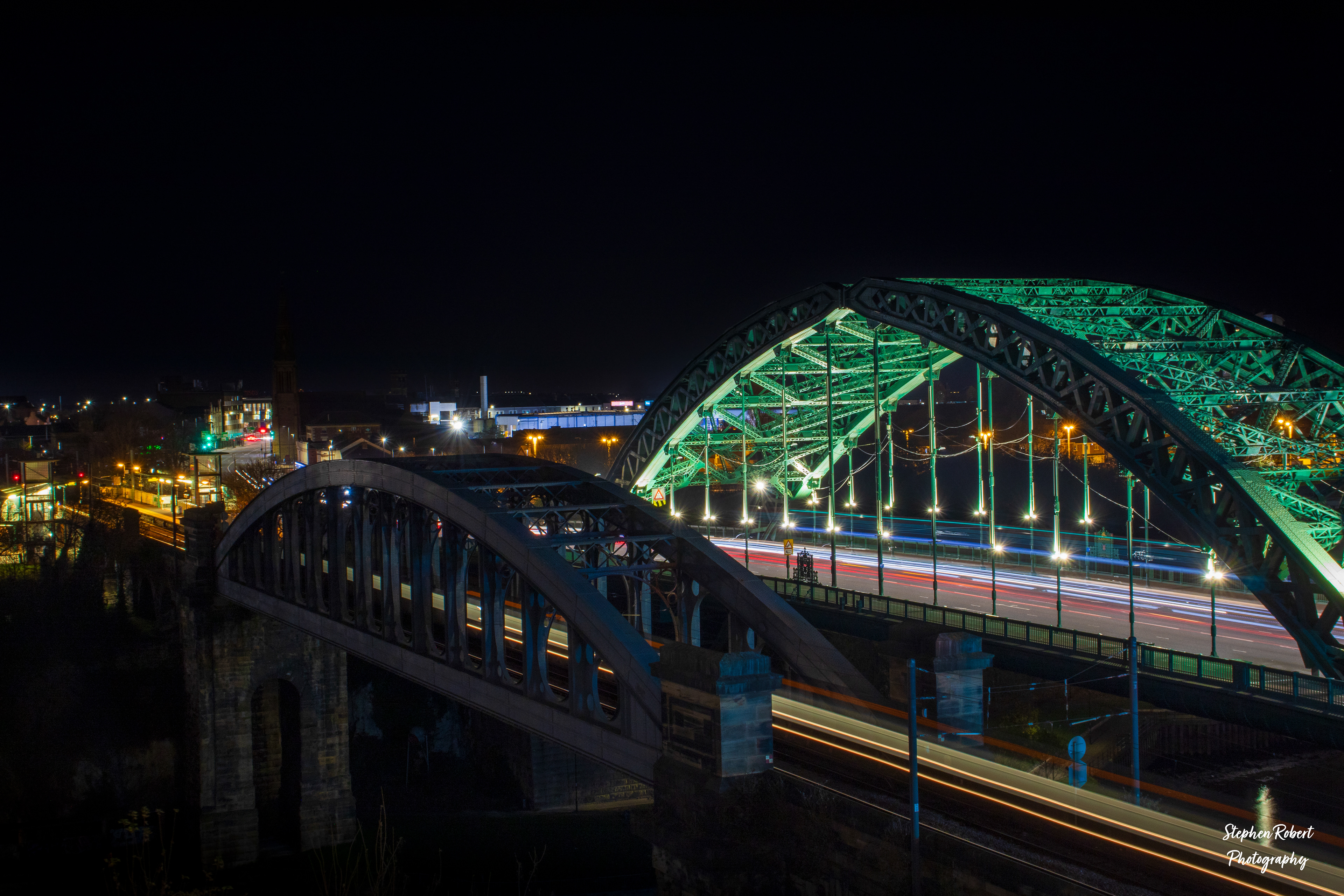Monkwearmouth At Night