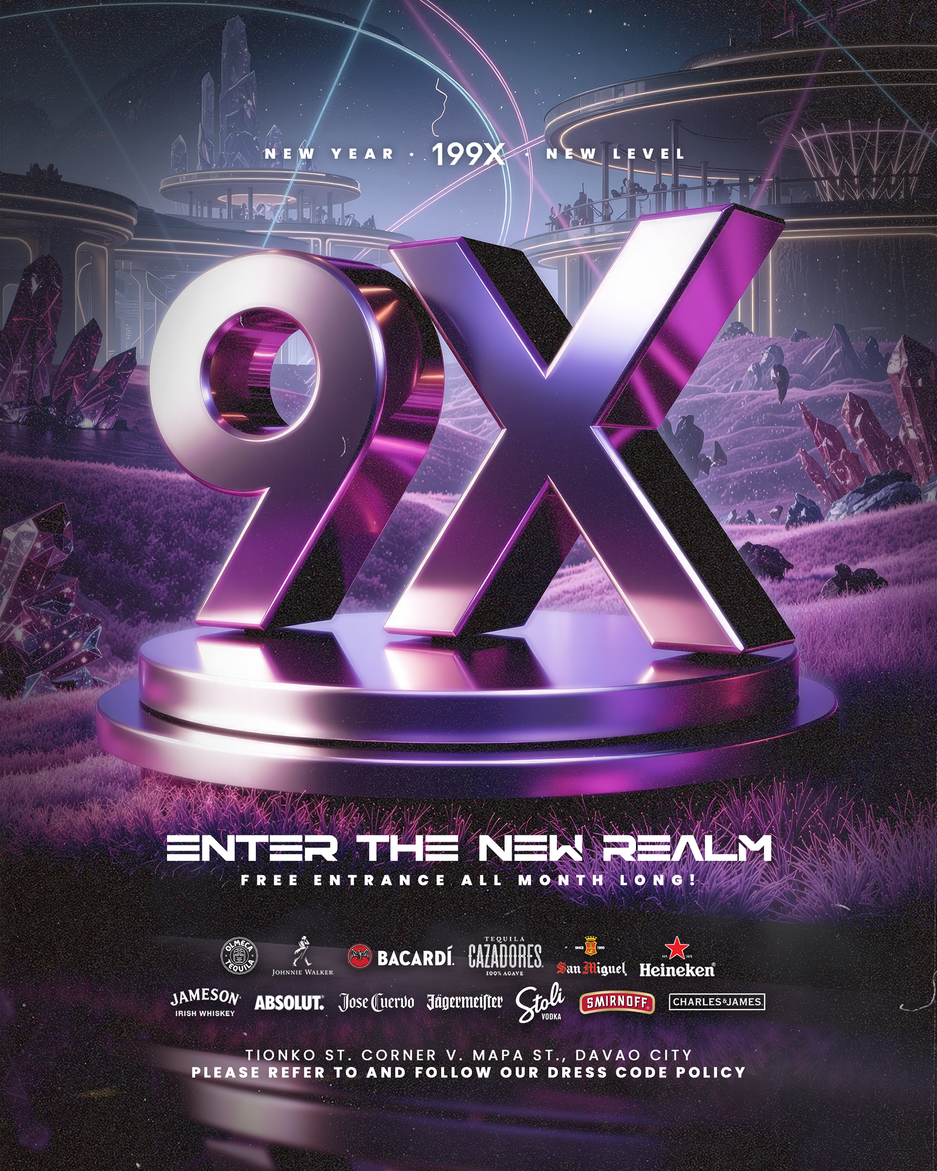 9X: Enter The New Realm (January 2025 Theme)