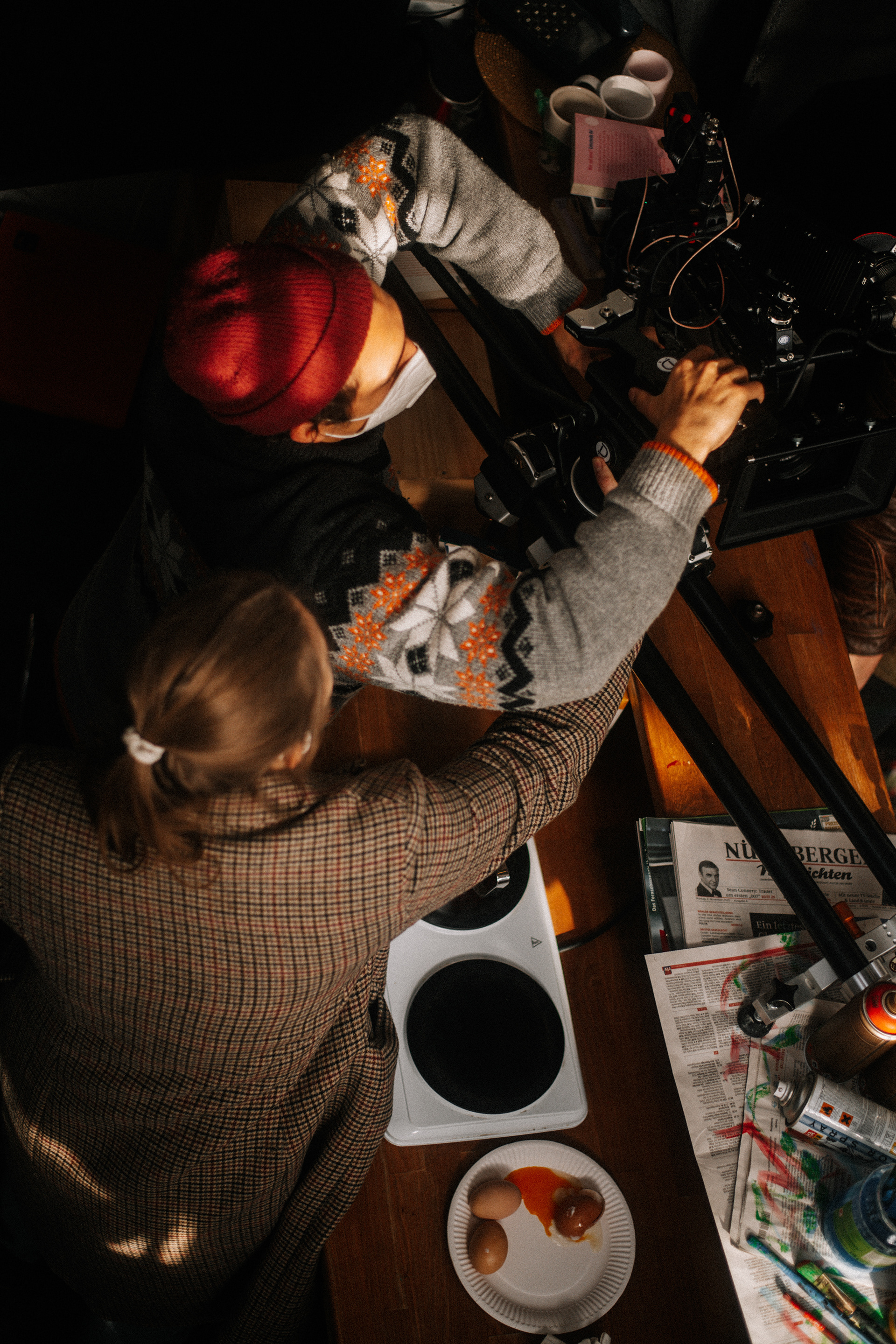 AC work on the set of TERPENTIN
