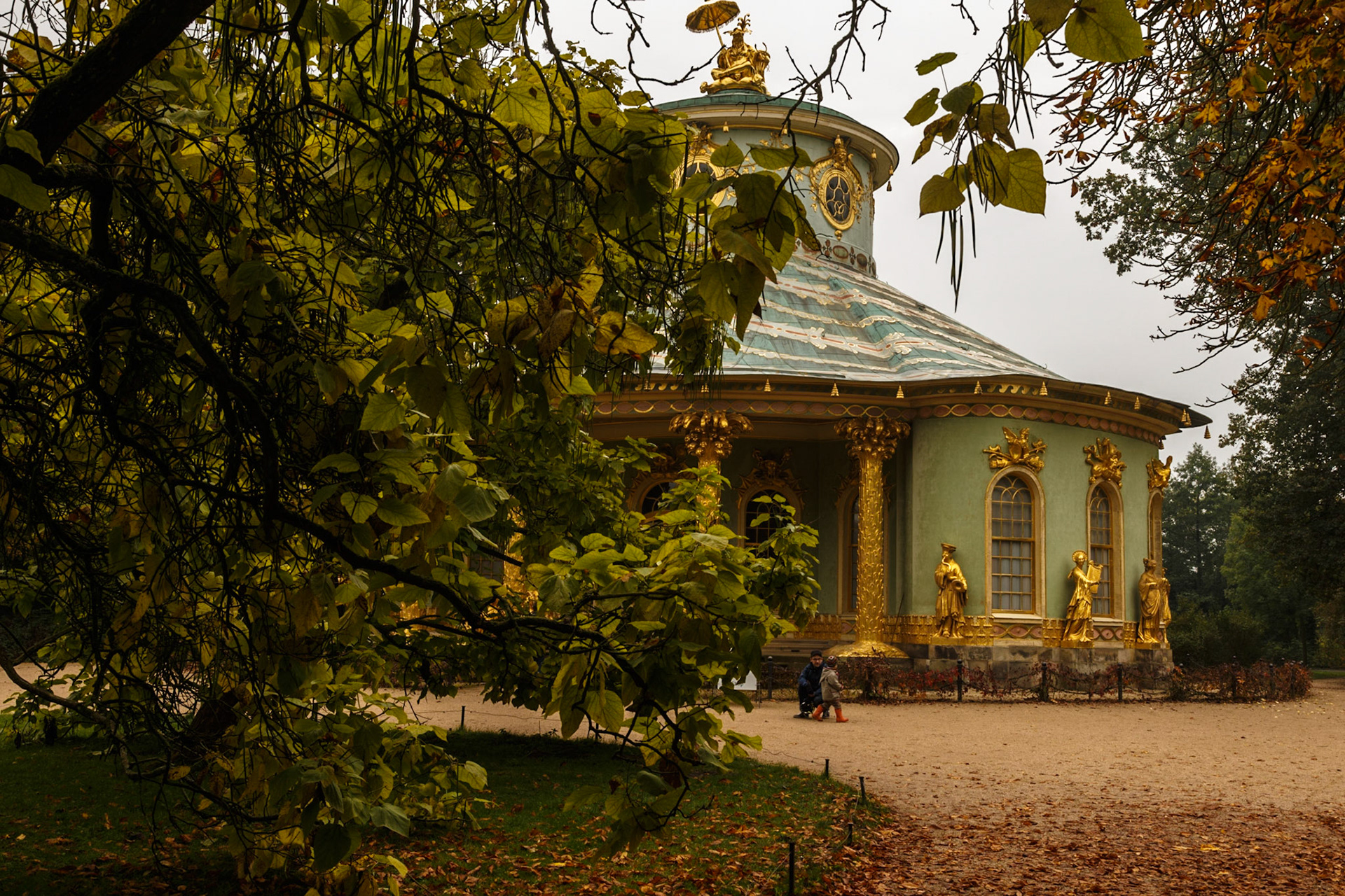 Herbstlicher Schlosspark Sanssouci
