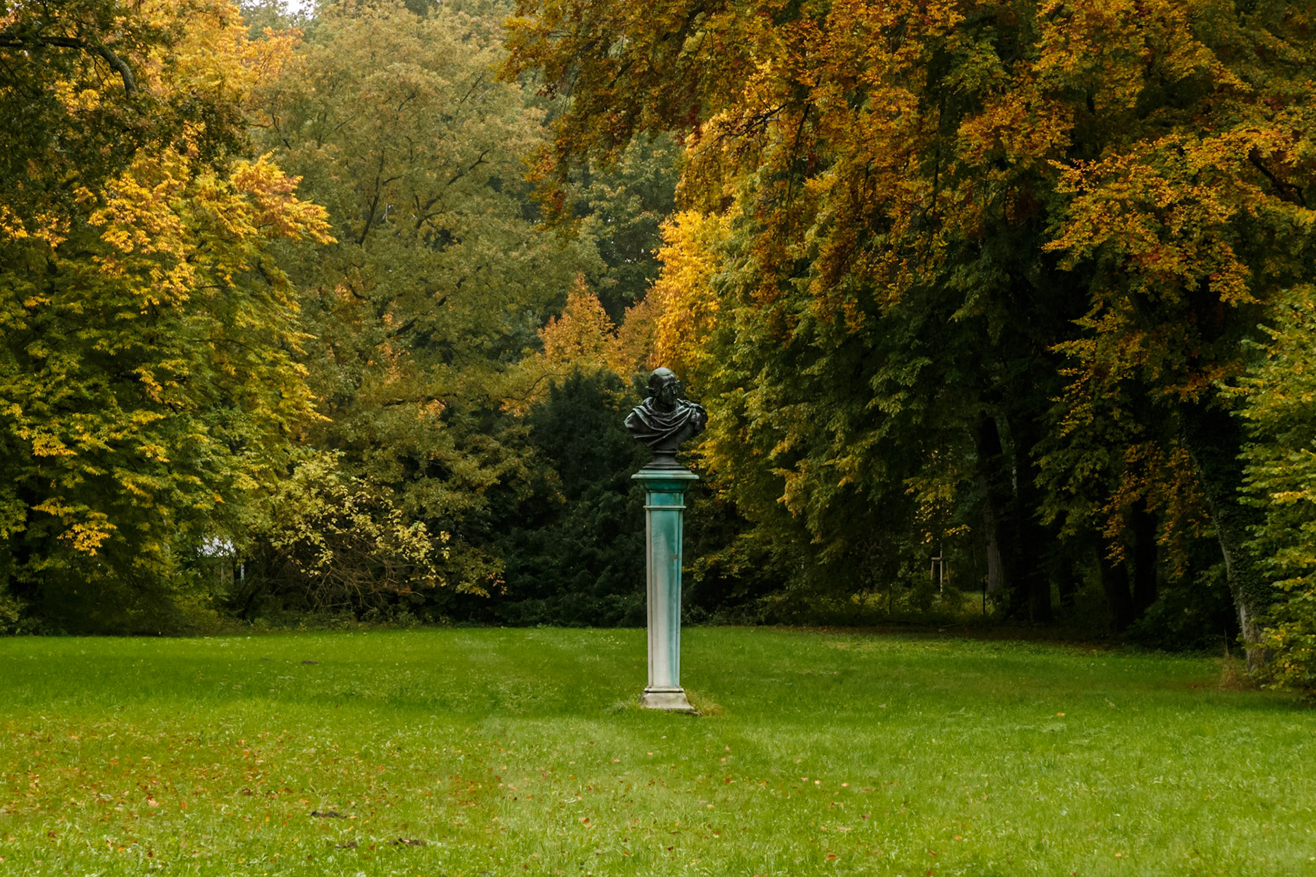 Herbstlicher Schlosspark Sanssouci