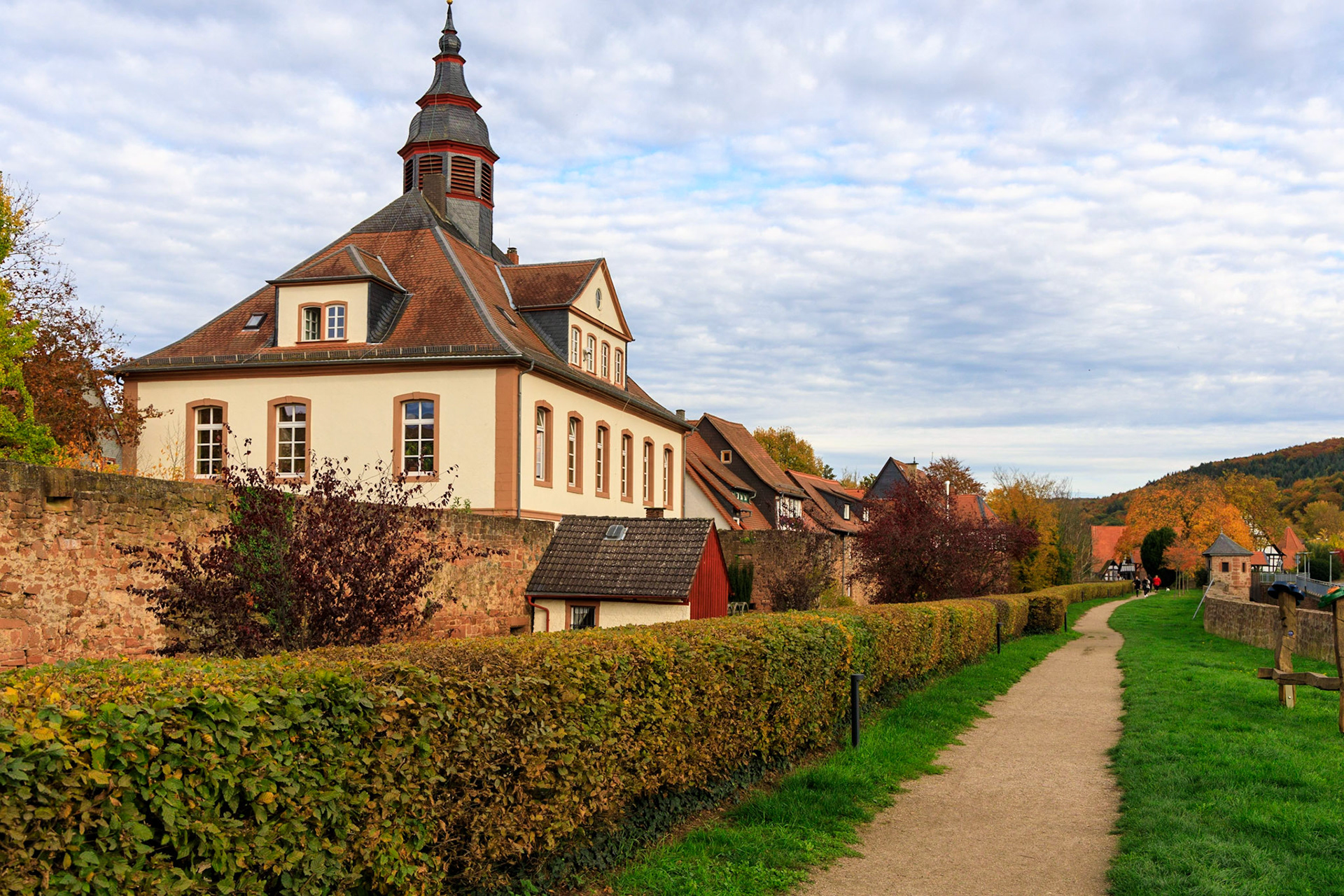Büdingen im goldenen Oktober