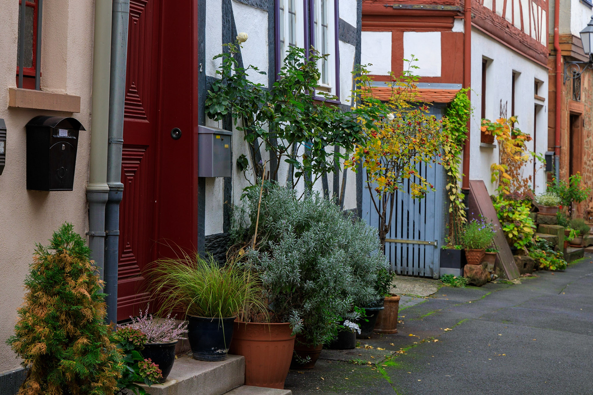 Büdingen im goldenen Oktober