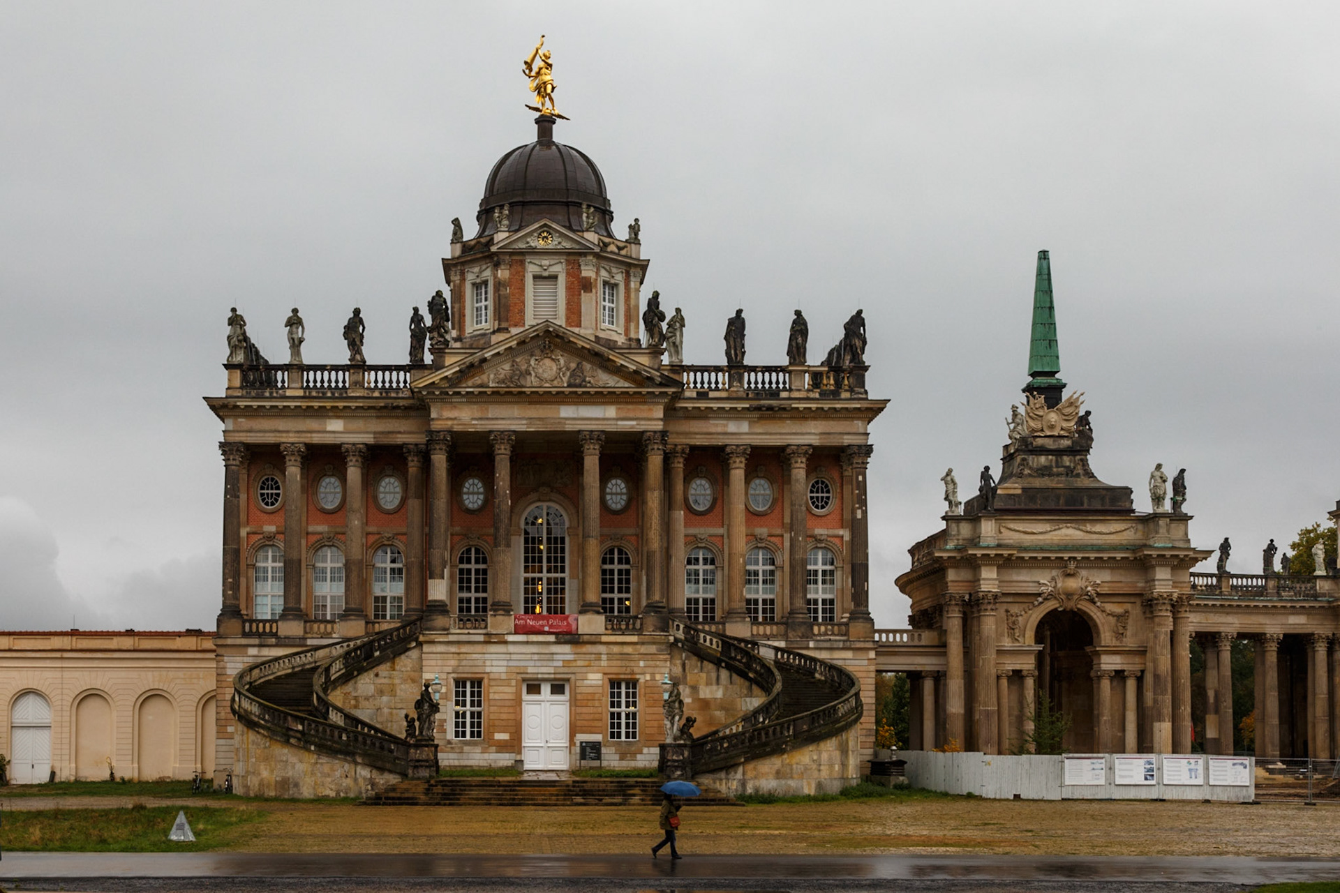 Herbstlicher Schlosspark Sanssouci