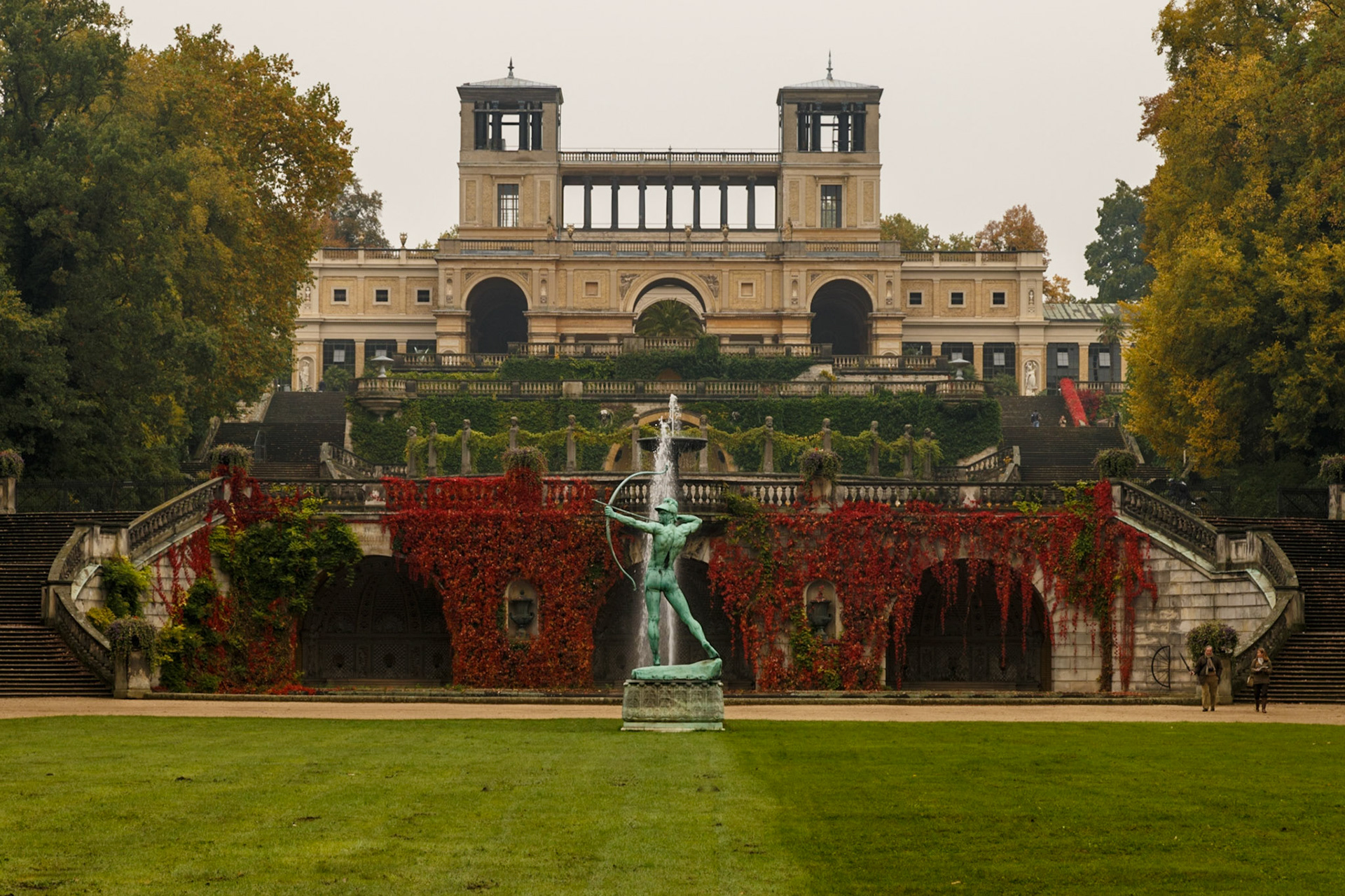 Herbstlicher Schlosspark Sanssouci