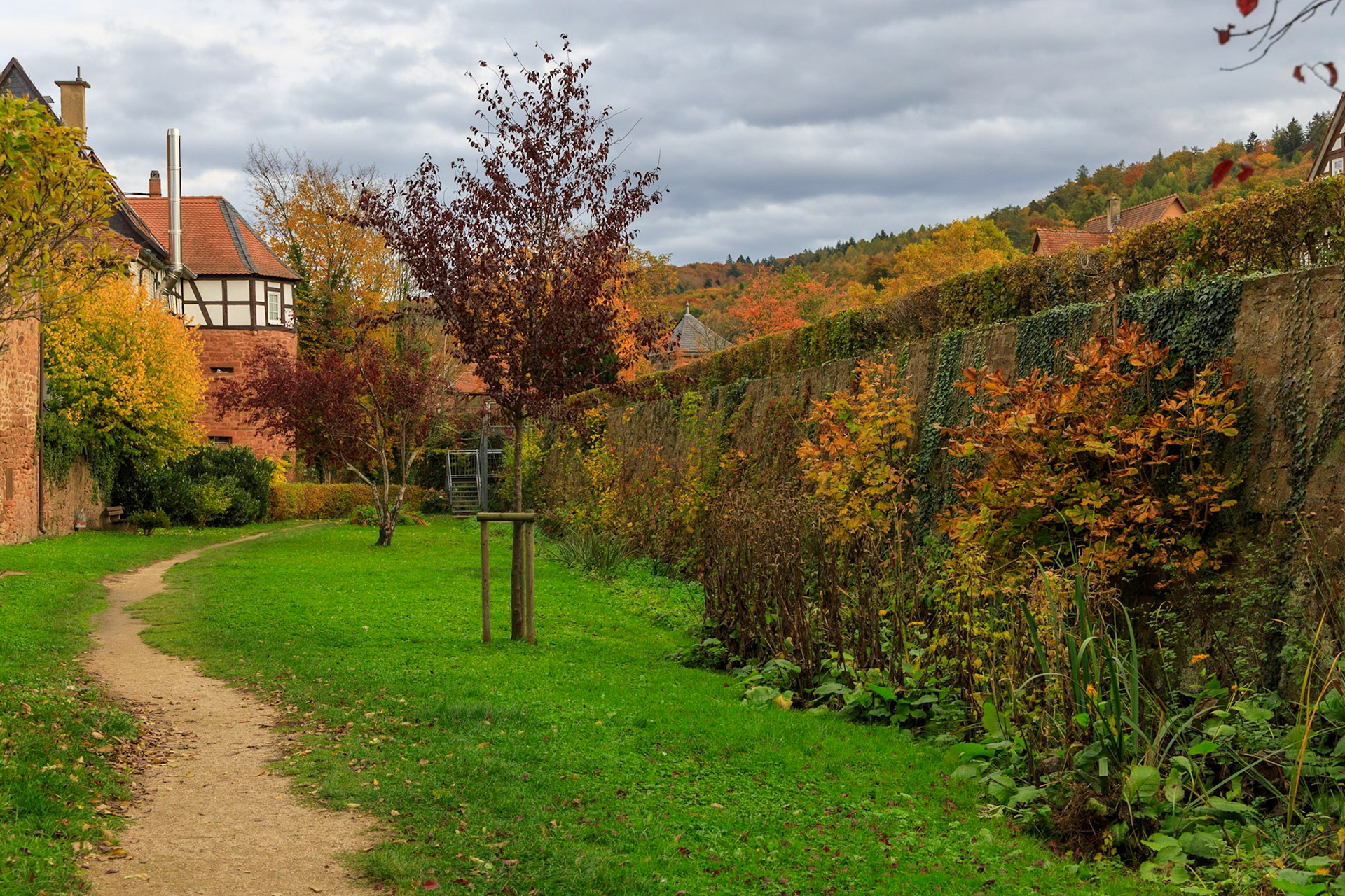 Büdingen im goldenen Oktober