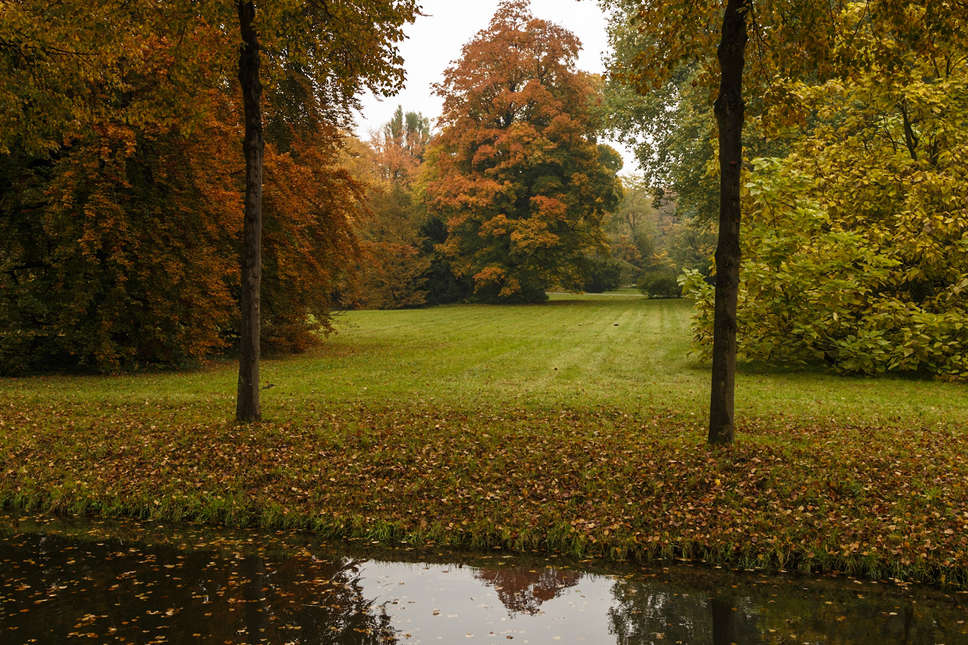 Herbstlicher Schlosspark Sanssouci