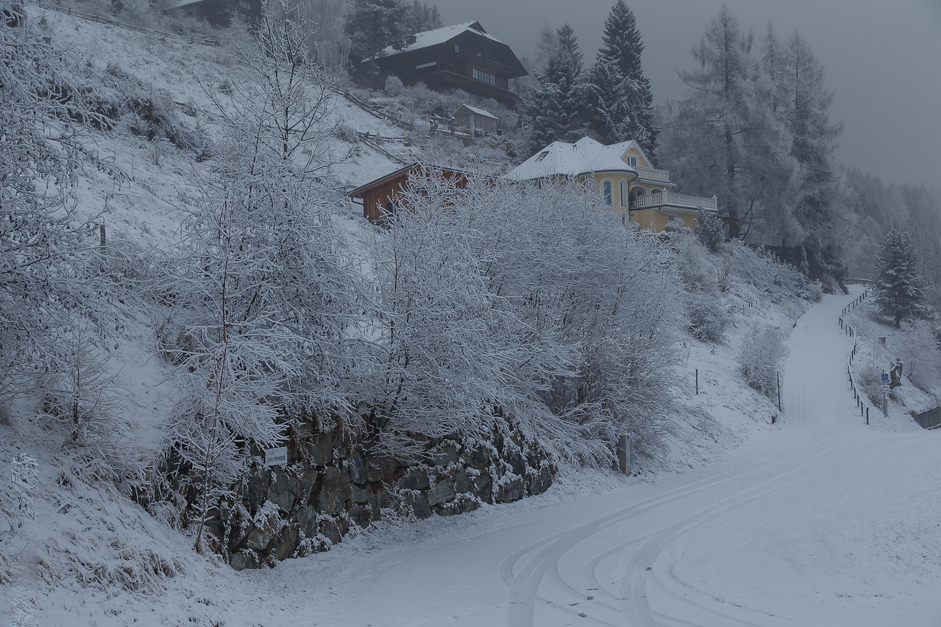 Simonhöhe bei Sankt Urban / Kärnten / Österreich